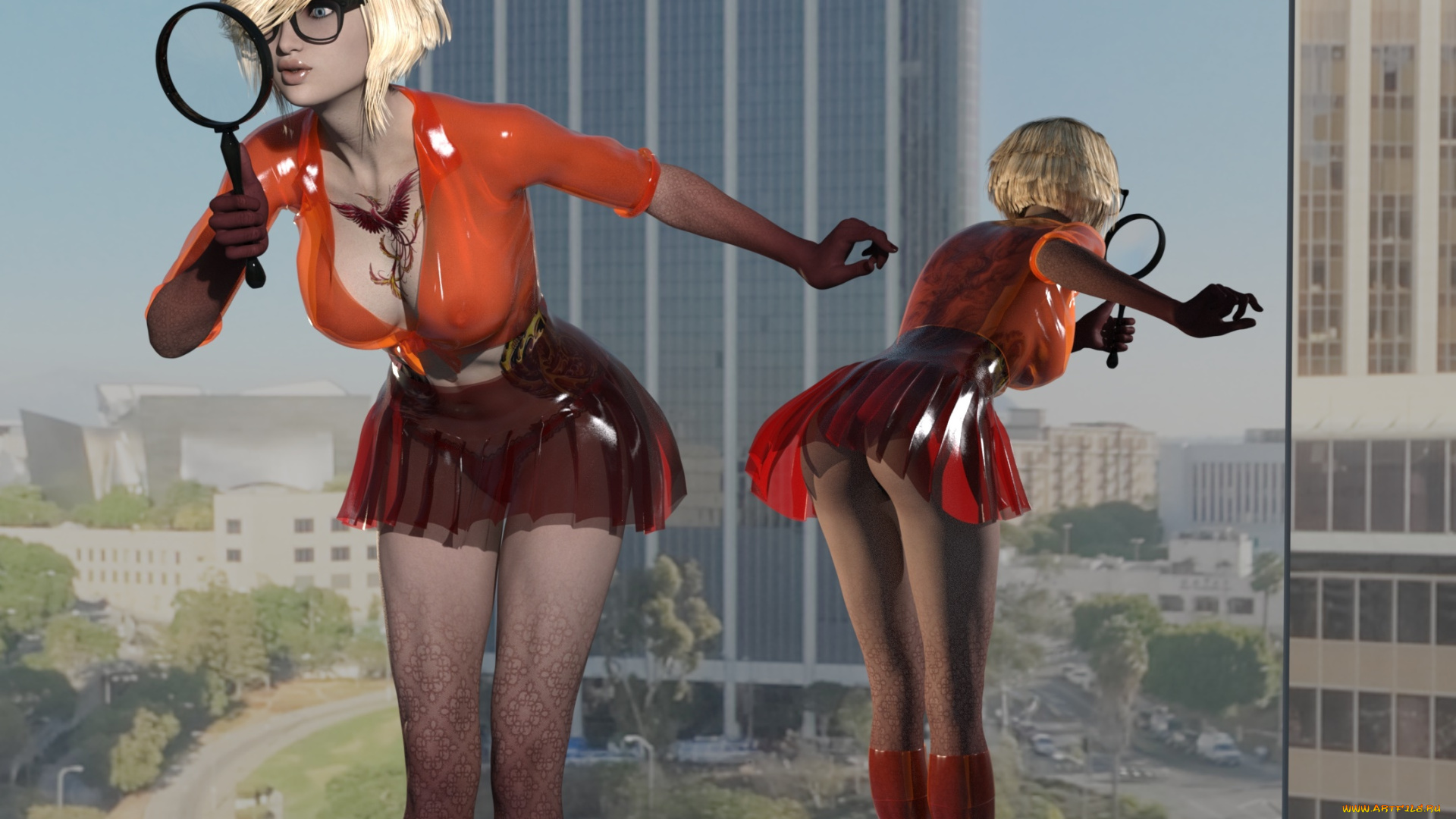 3д, графика, люди, , people, взгляд, девушка, фон