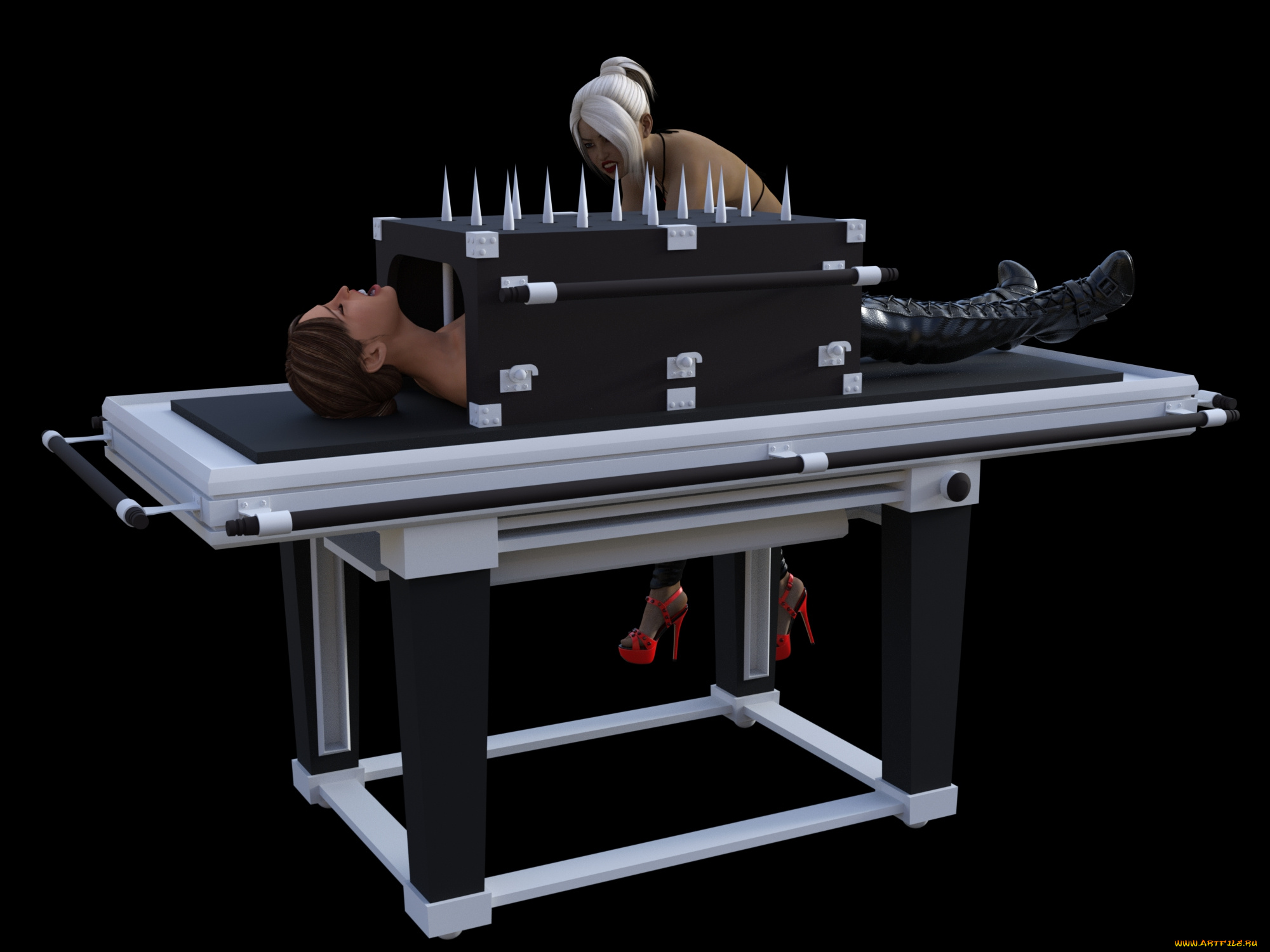 3д, графика, люди, , people, иллюзионисты, взгляд, фон, девушки