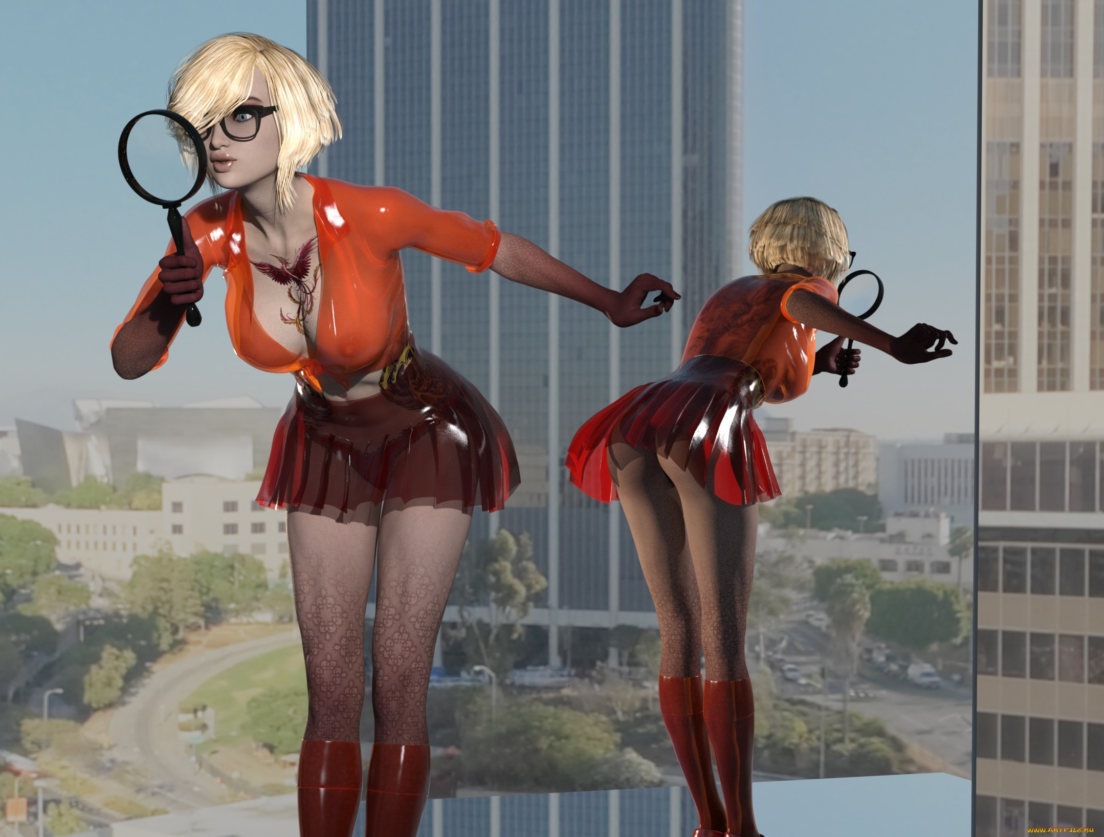 3д, графика, люди, , people, взгляд, девушка, фон