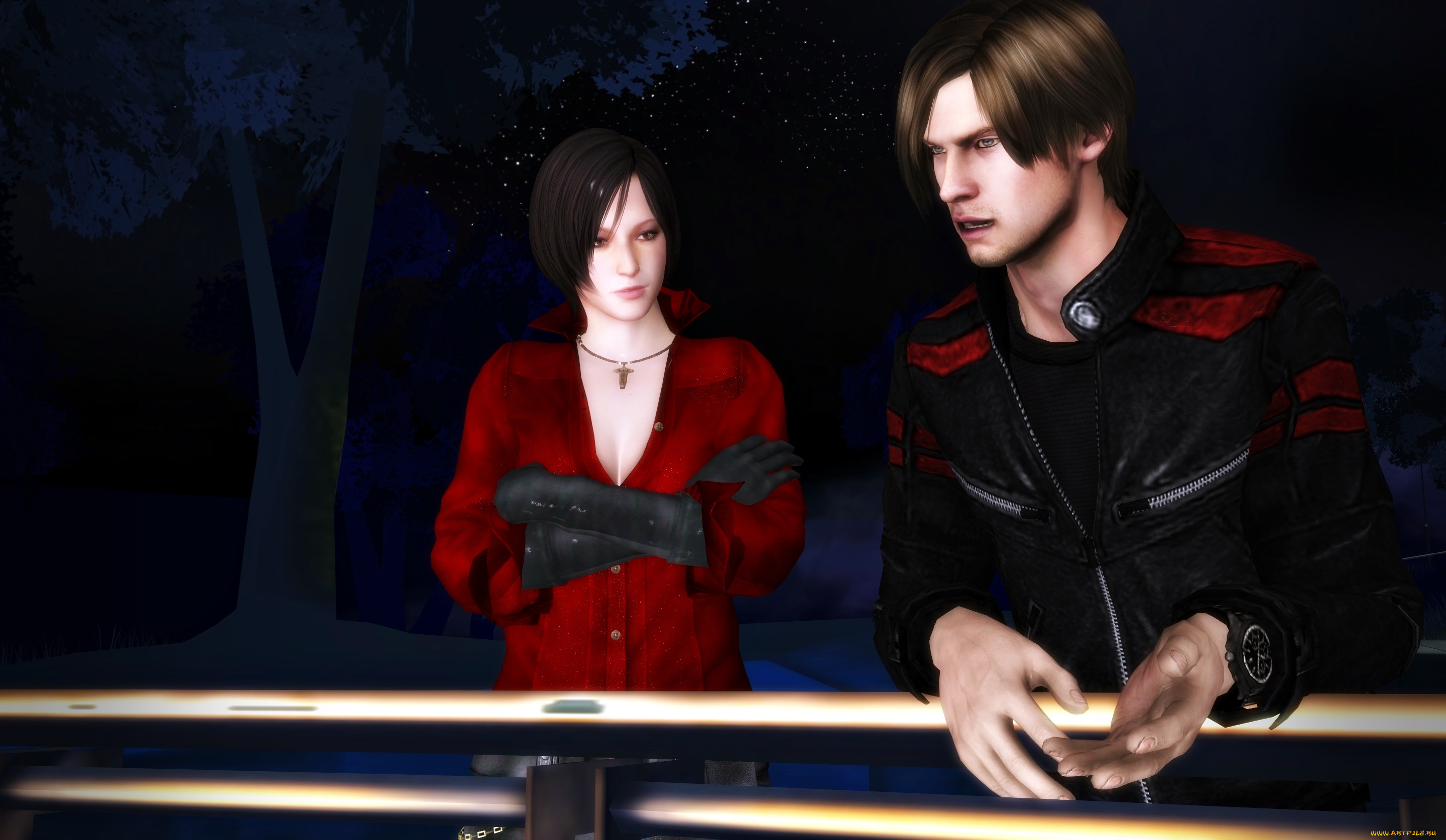 3д, графика, люди, , people, фон, взгляд, девушка, парень