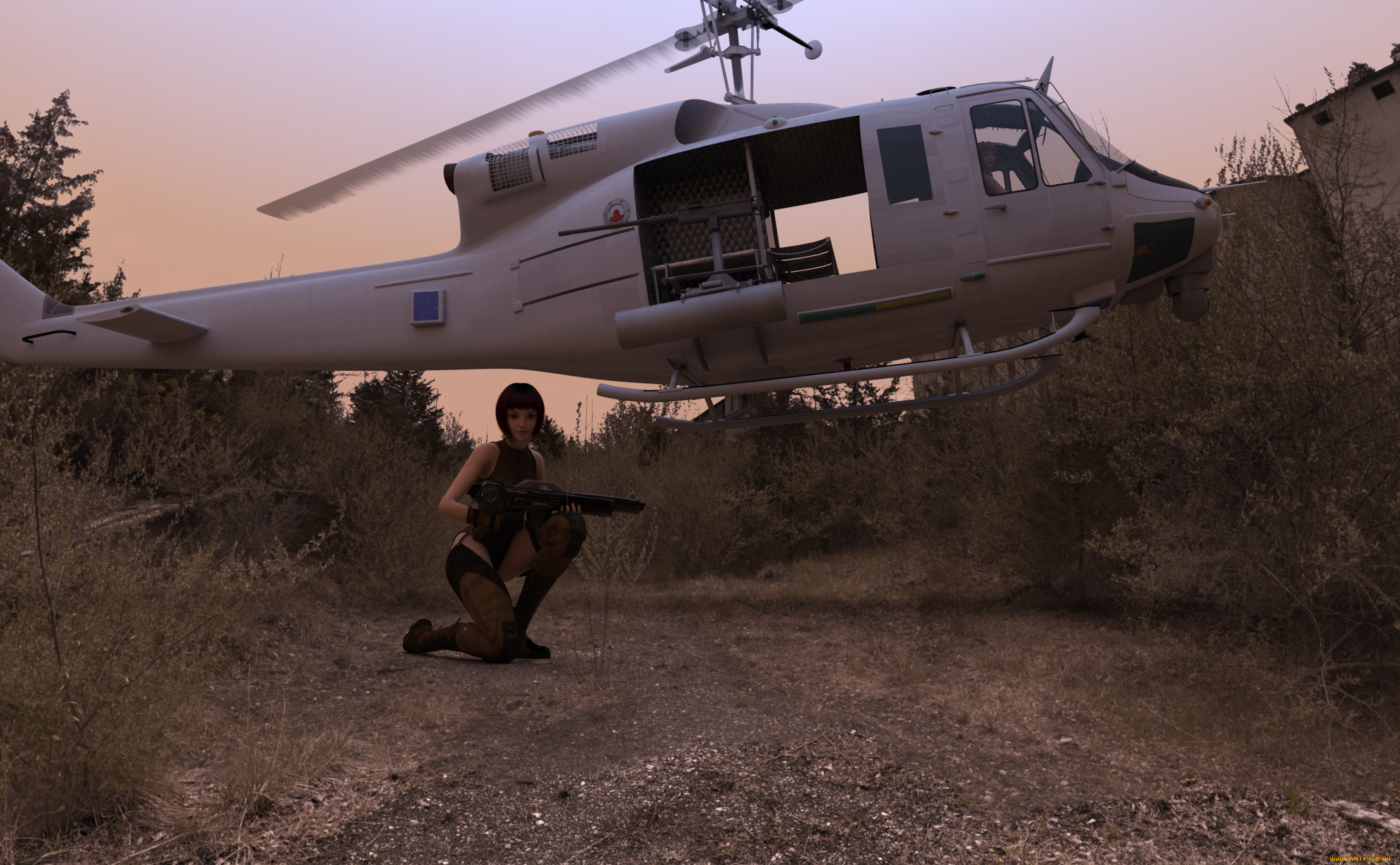 3д, графика, фантазия, , fantasy, взгляд, фон, девушка