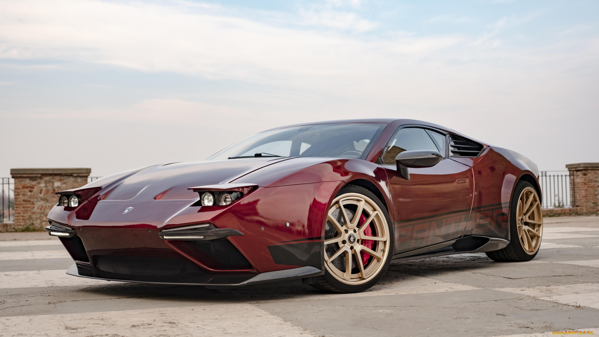 автомобили, de, tomaso, panther