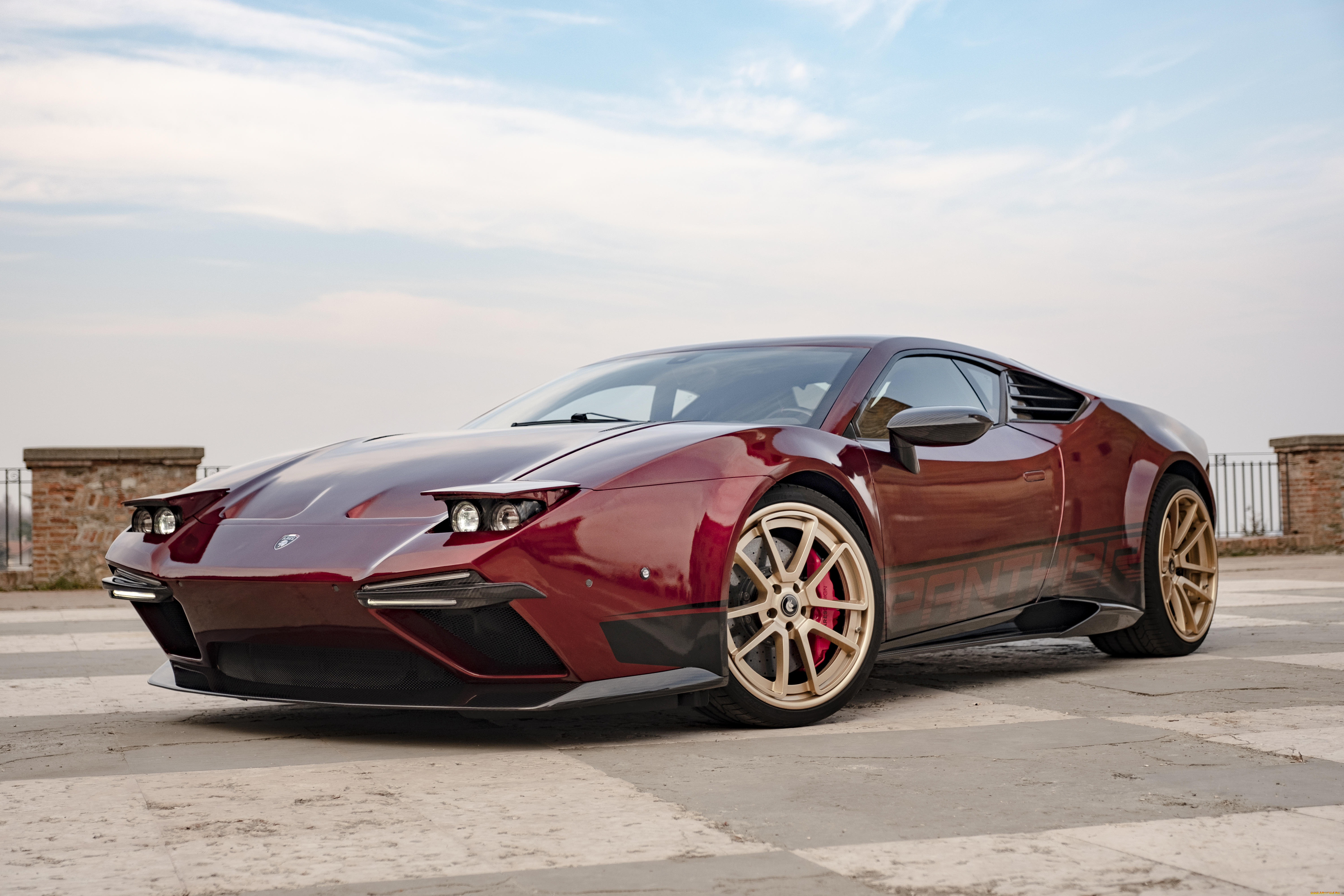 автомобили, de, tomaso, panther