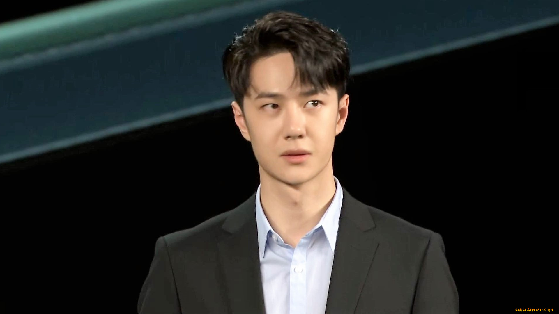 мужчины, wang, yi, bo, актер, лицо, пиджак