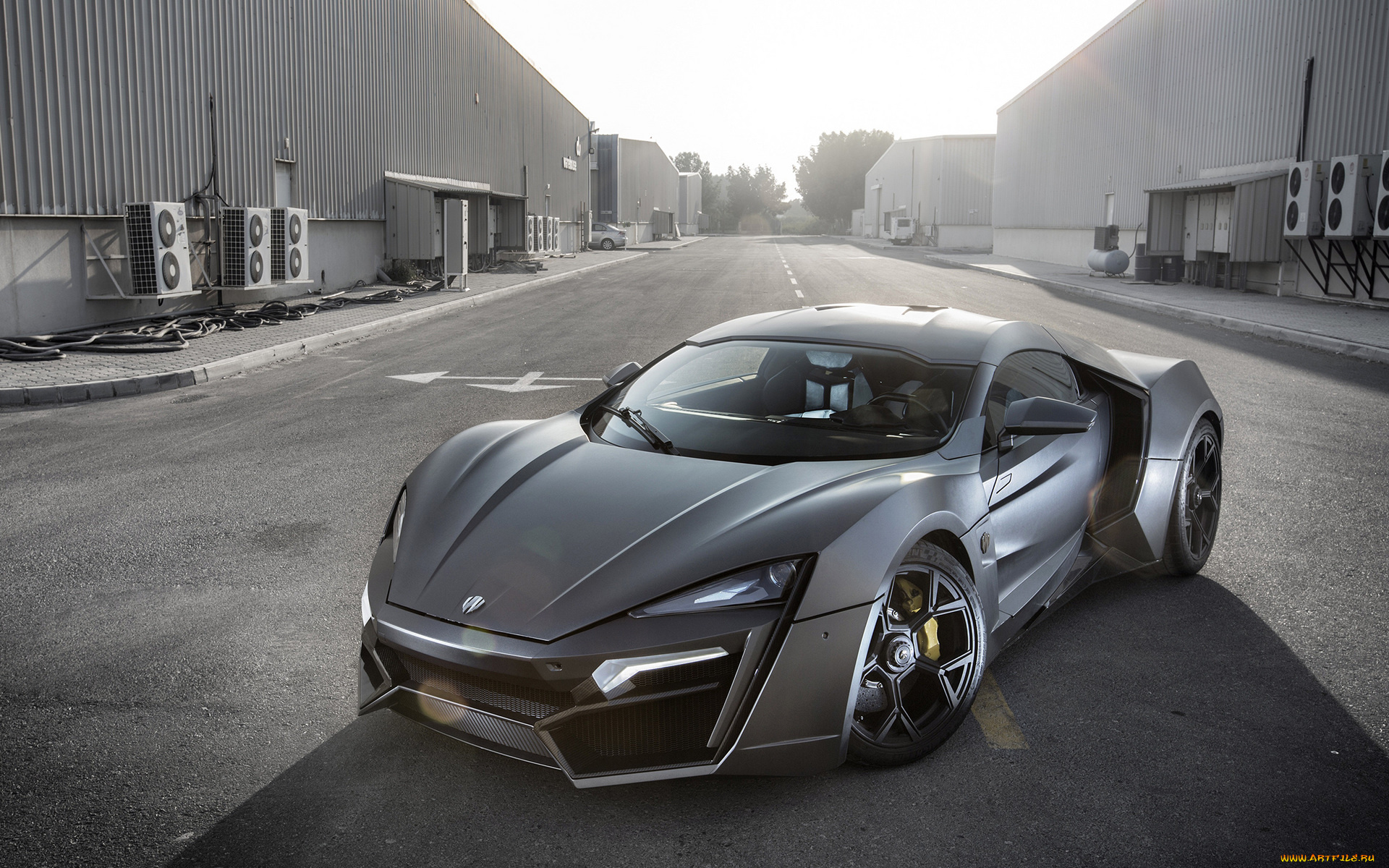 lykan, hypersport, автомобили, lykan, темный, дорога, склады