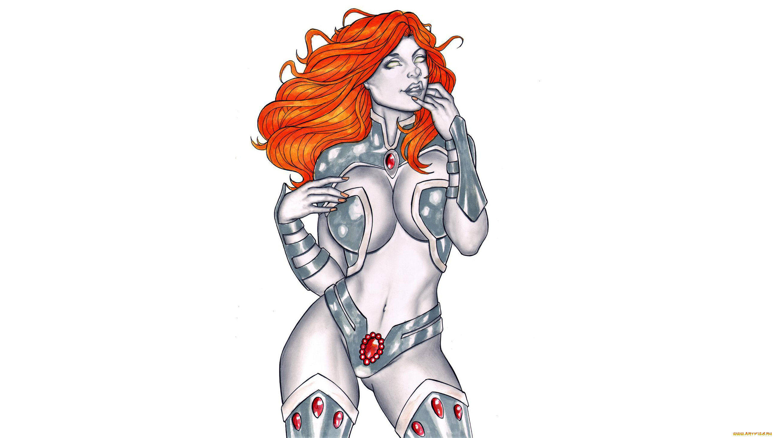 рисованное, elberty, oliveira, девушка, фон, униформа