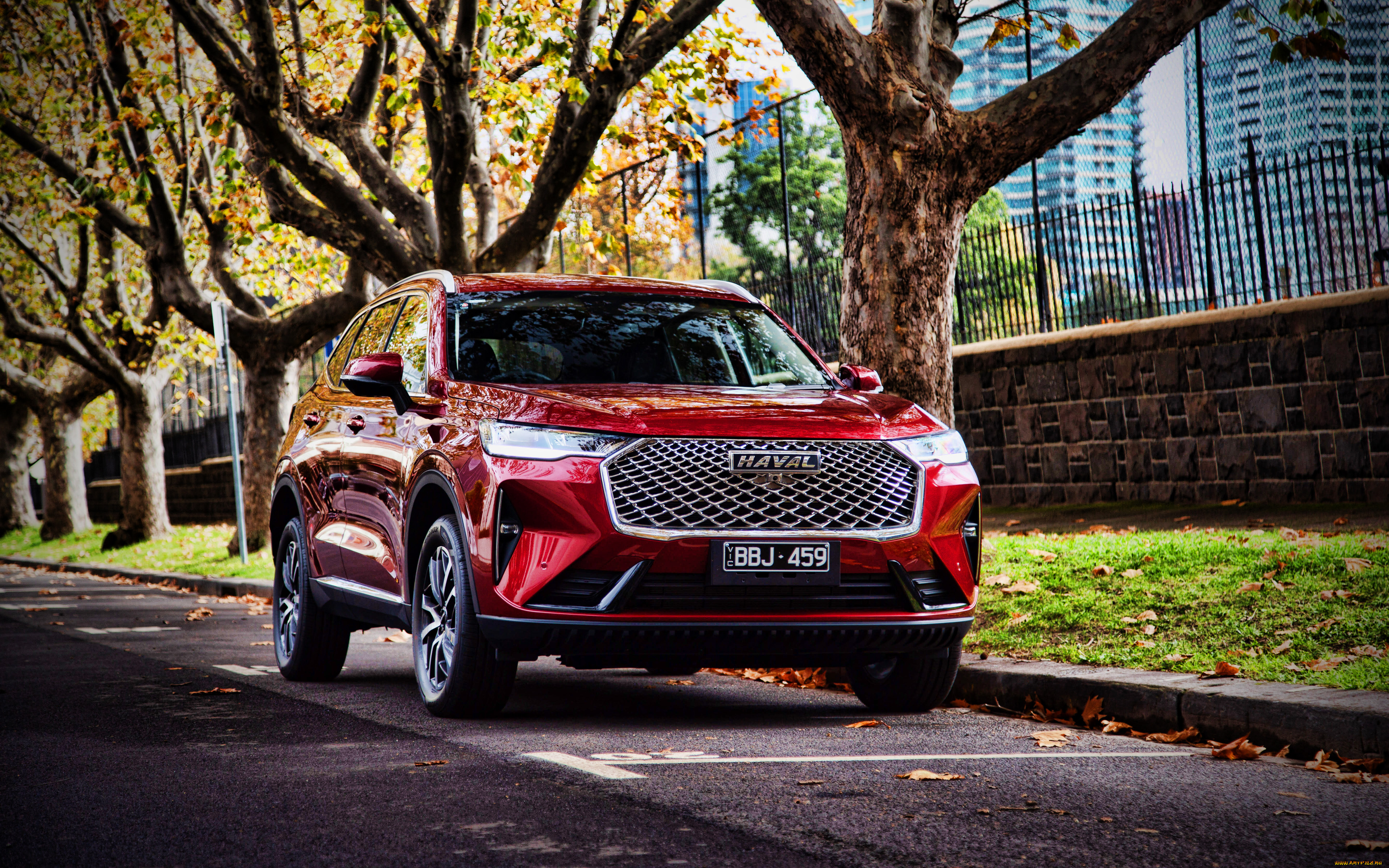 автомобили, haval, h6, 4k, hdr, 2021, года, au, spec, b01, внедорожники, китайский, автомобиль, красный, город