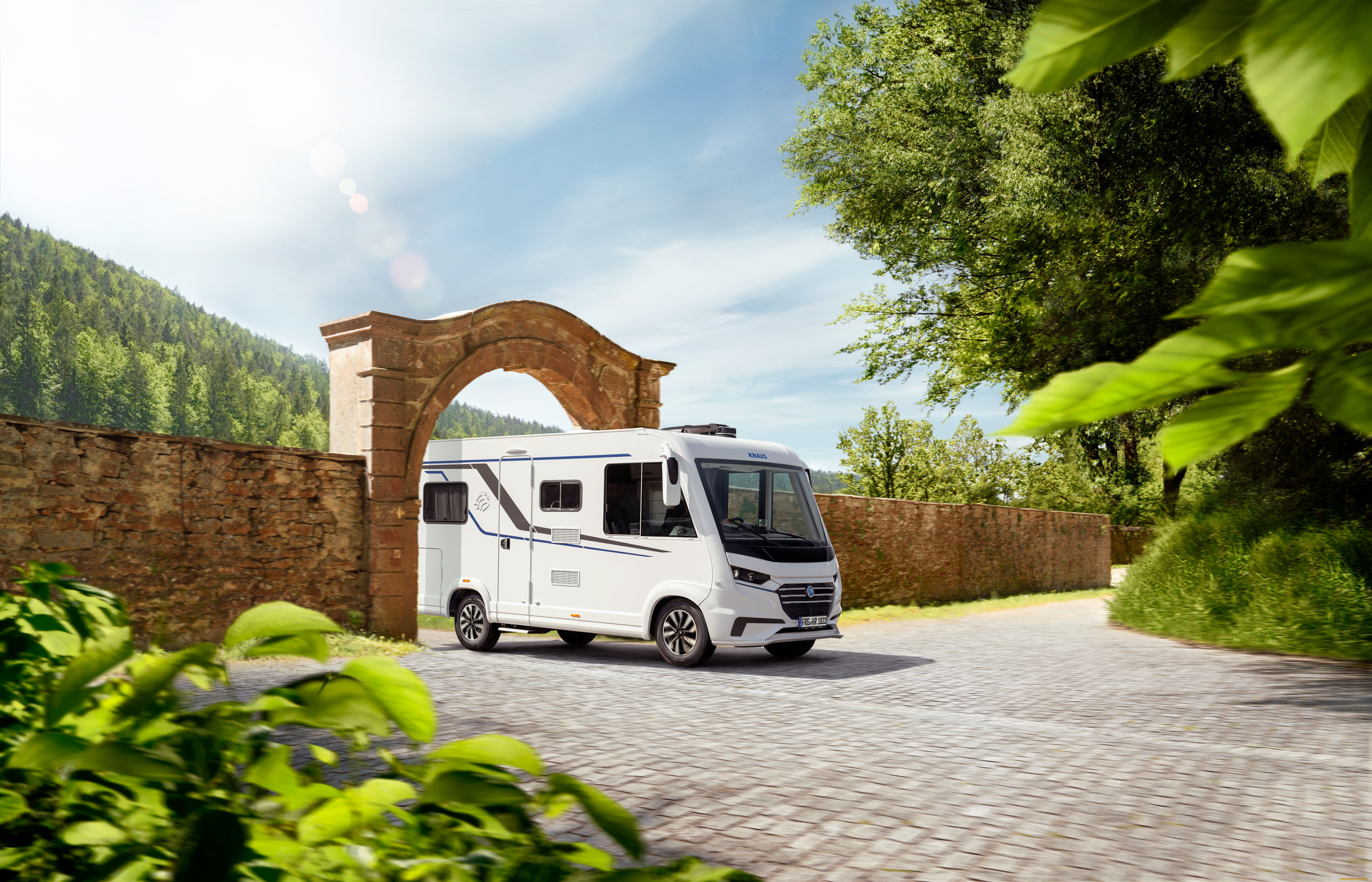 автомобили, дом, на, колёсах, knaus