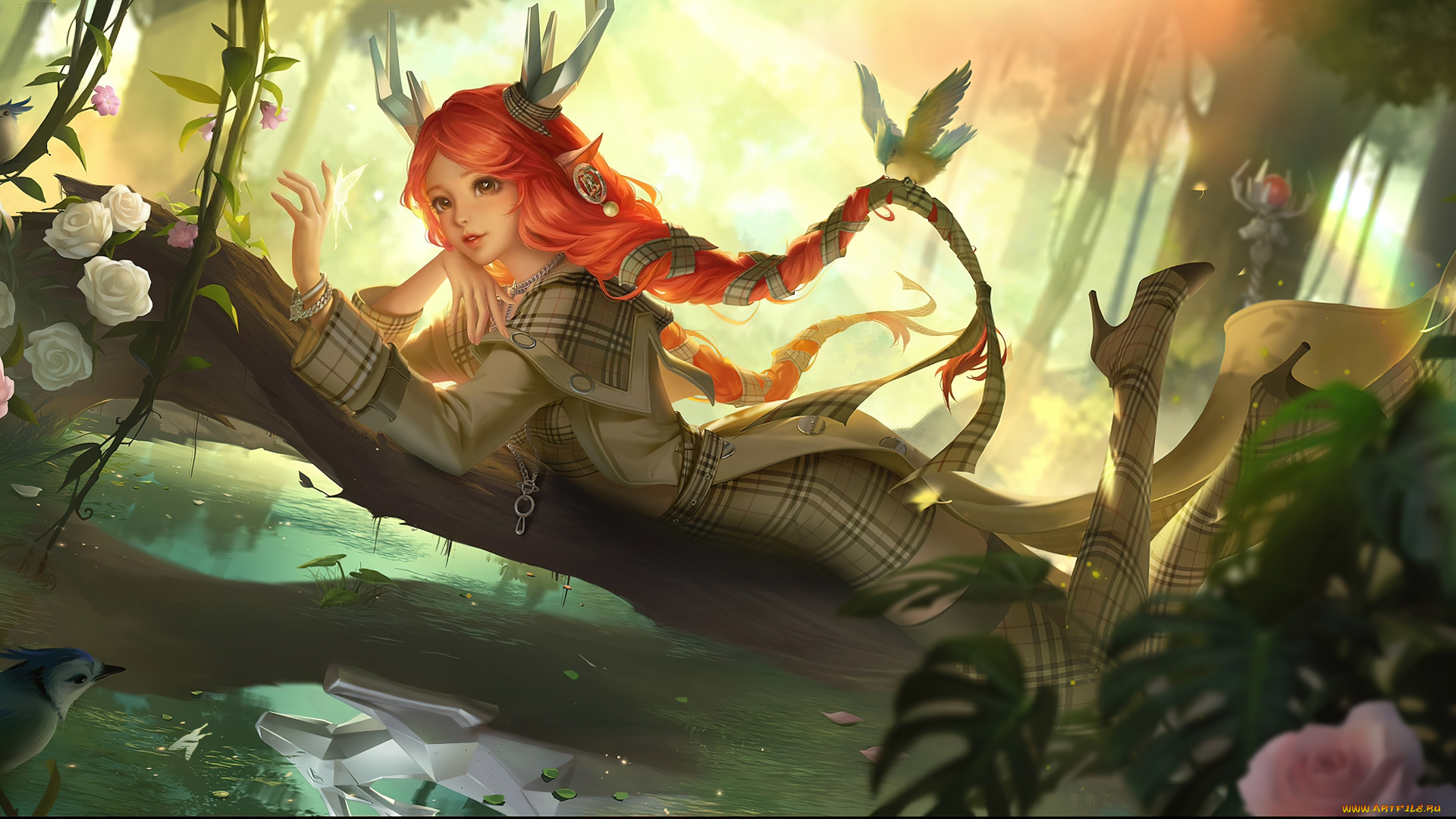 honor, of, kings, видео, игры, девушка