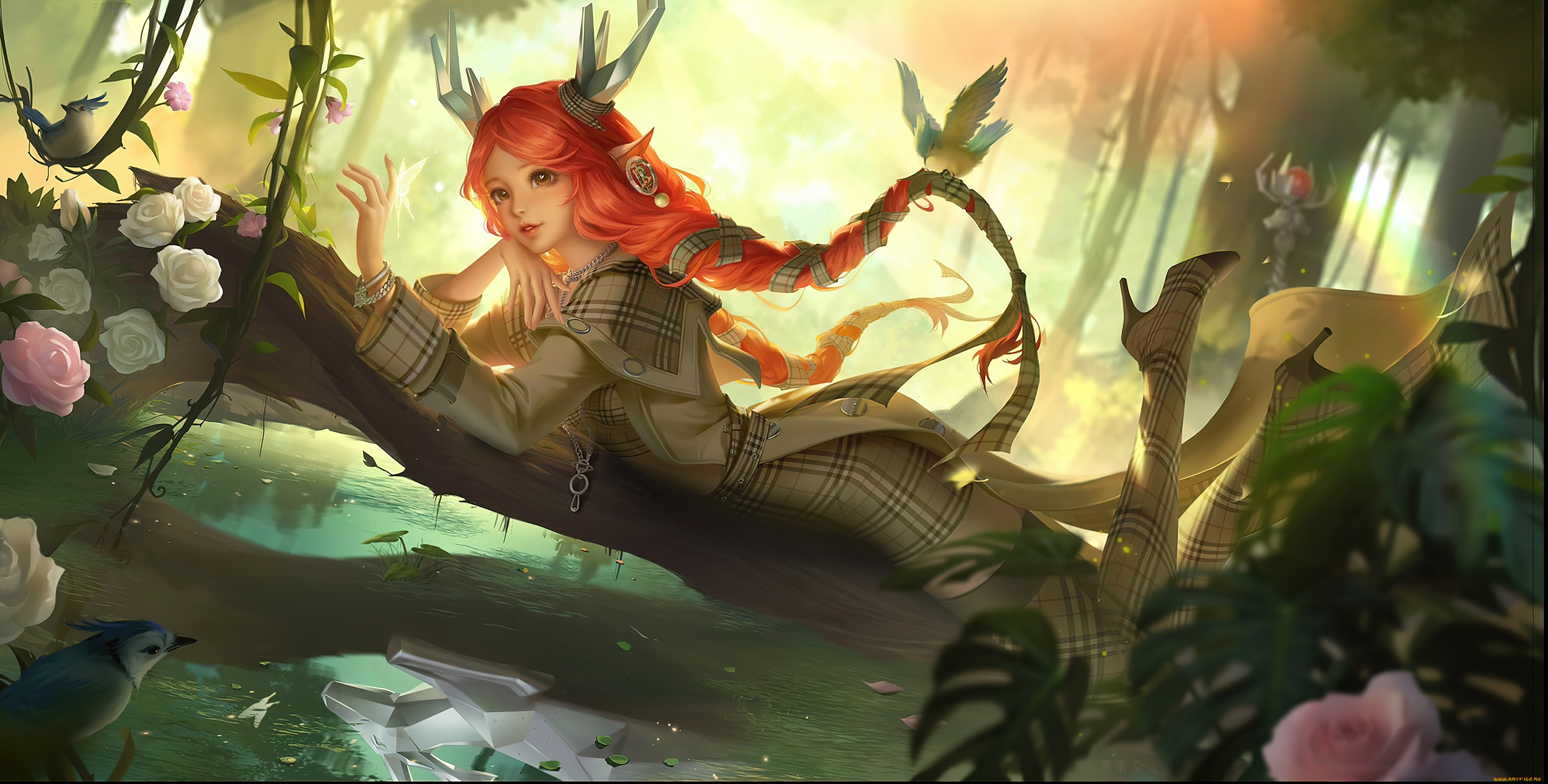 honor, of, kings, видео, игры, девушка