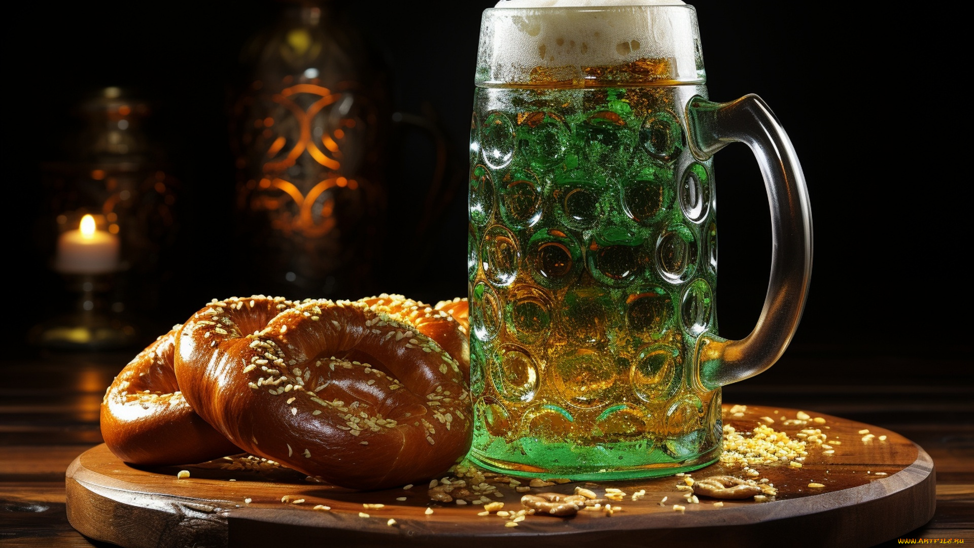 еда, напитки, , пиво, зеленое, пиво, брецели