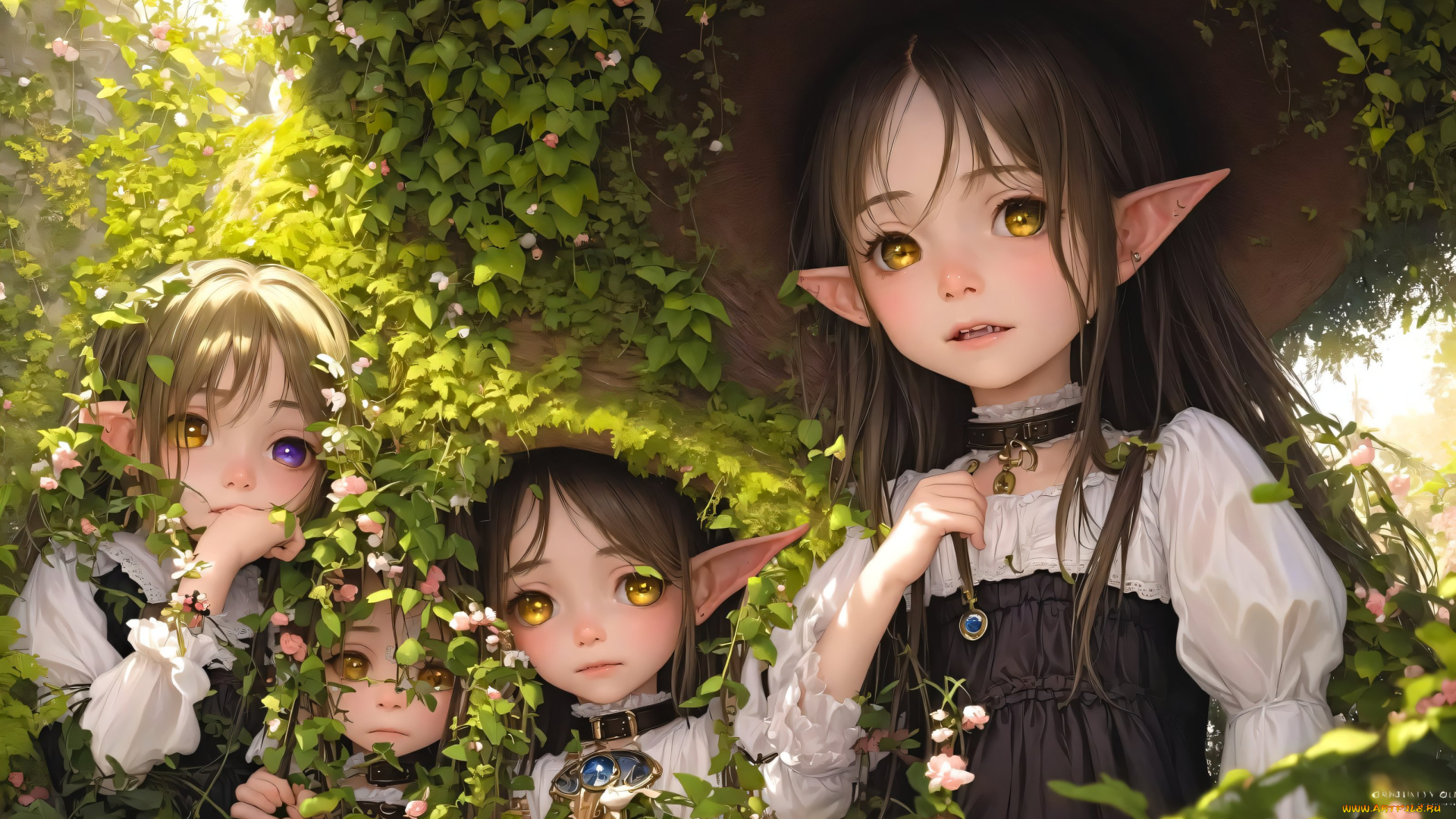 фэнтези, эльфы, нейросети, графика, нейроарт, ai, art, нейронные, сети, рисунки, нейро, искусство