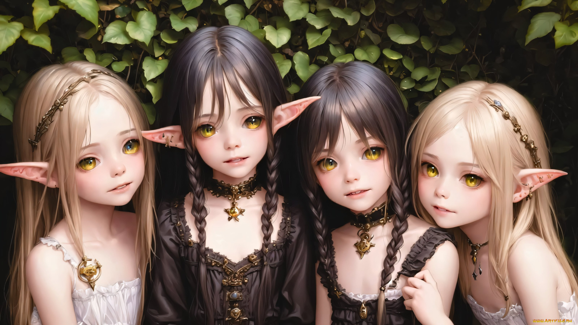 фэнтези, эльфы, нейросети, графика, нейроарт, ai, art, нейронные, сети, рисунки, нейро, искусство