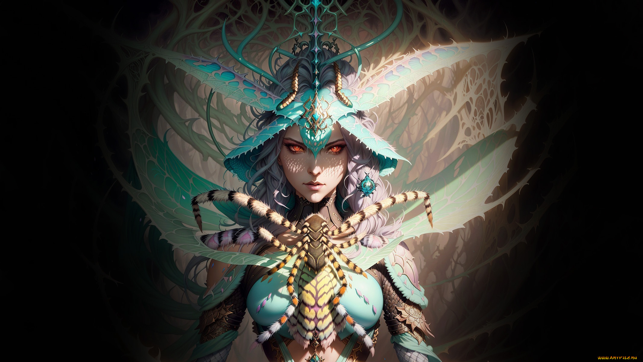 фэнтези, девушки, нейросети, графика, нейроарт, ai, art, нейронные, сети, рисунки, нейро, искусство