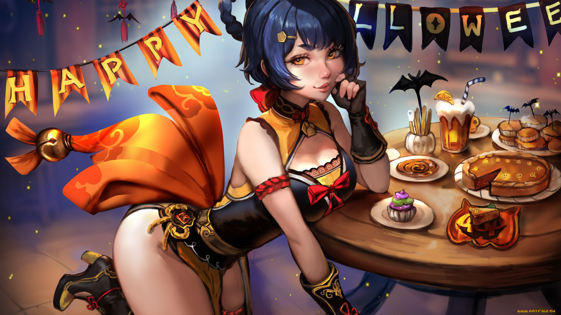 аниме, genshin, impact, genshin, impact