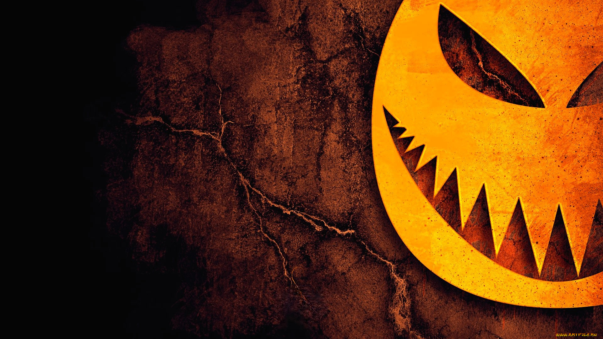праздничные, хэллоуин, тыква, рожица