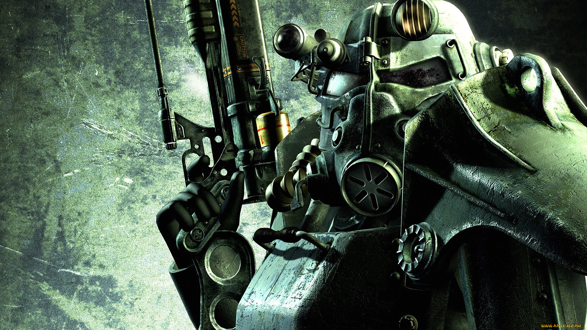 видео, игры, fallout, 3, спецназ, костюм, маска, оружие