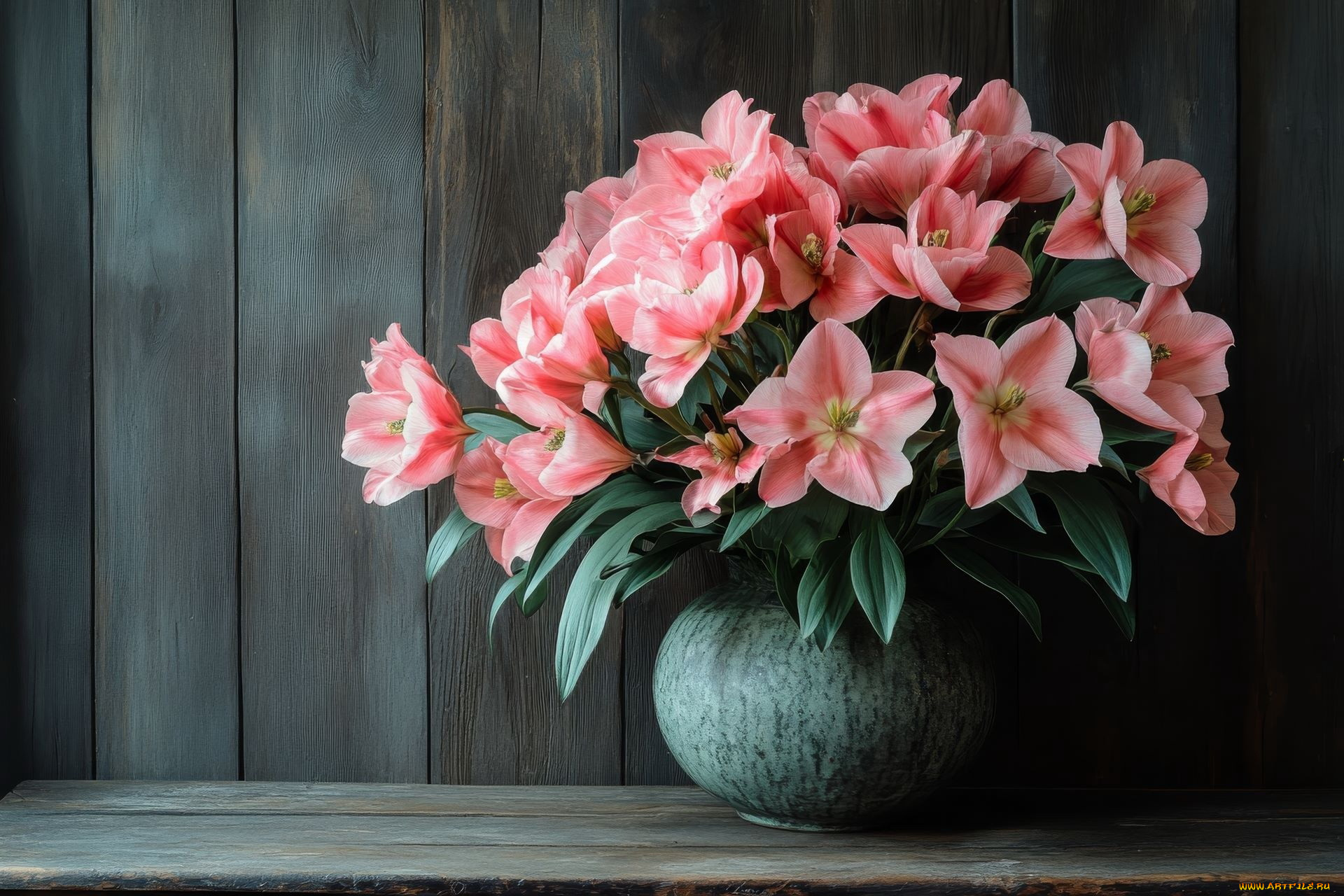 3д, графика, цветы, , flowers, ваза, букет