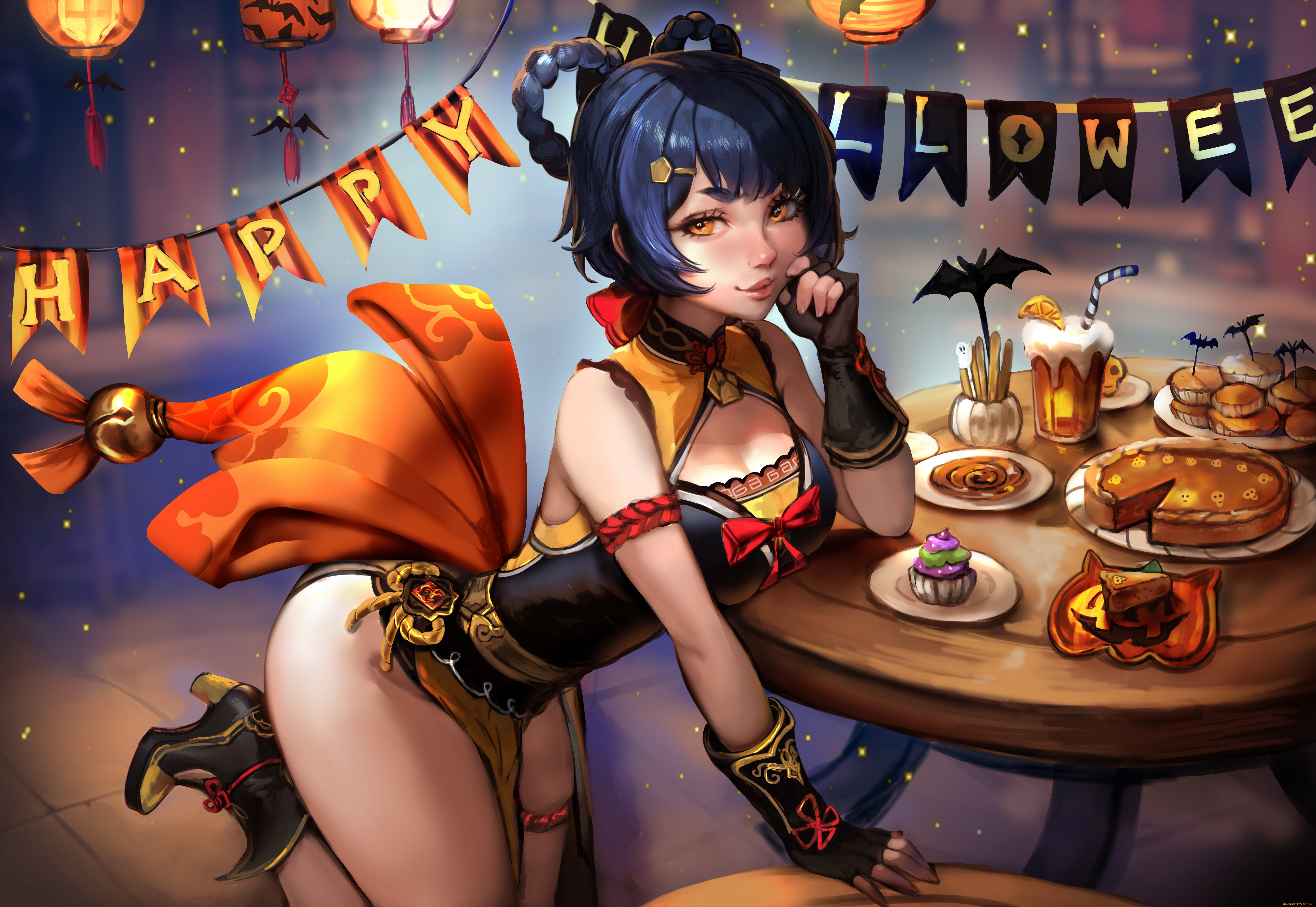 аниме, genshin, impact, genshin, impact