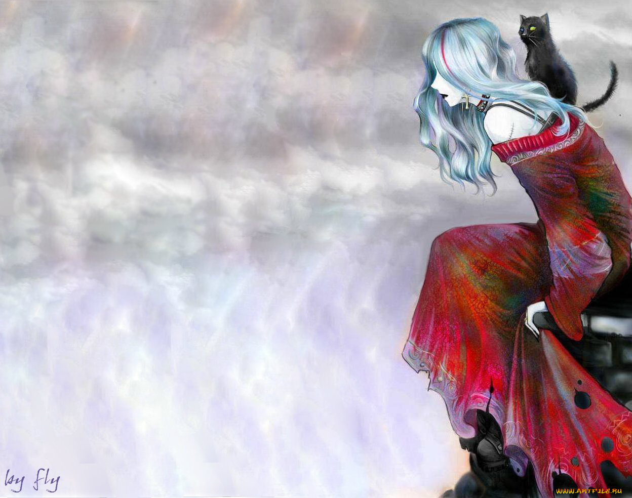 cat, аниме, *unknown, другое