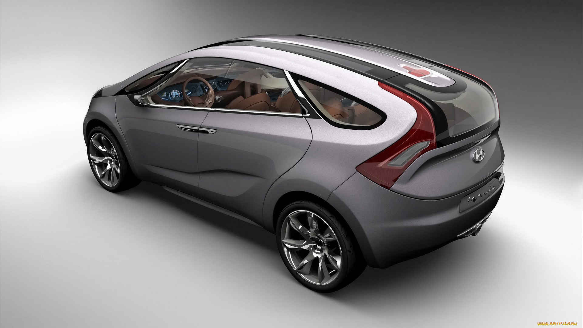 2008, hyundai, hed, mode, concept, автомобили, 3д
