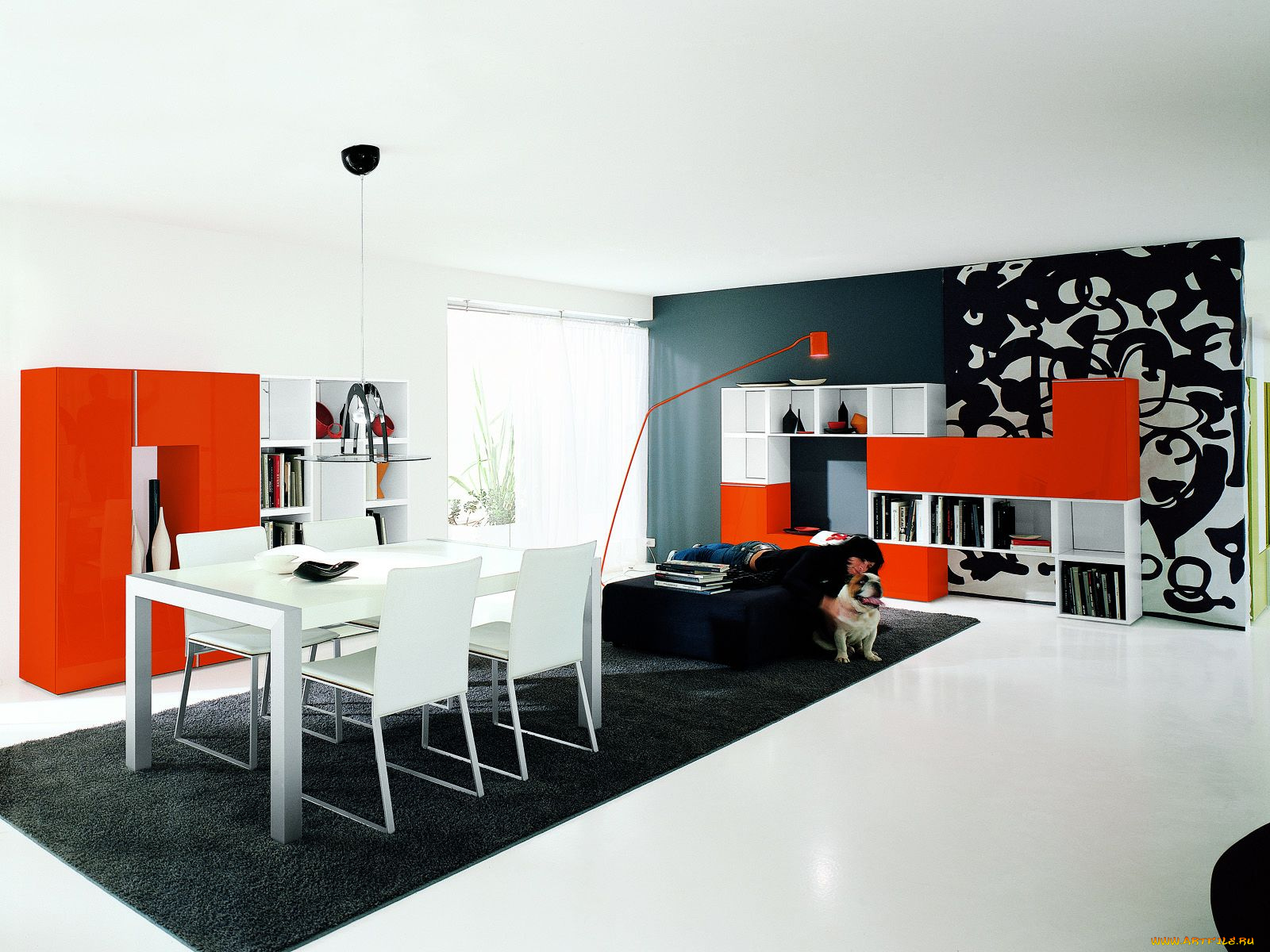 интерьер, гостиная