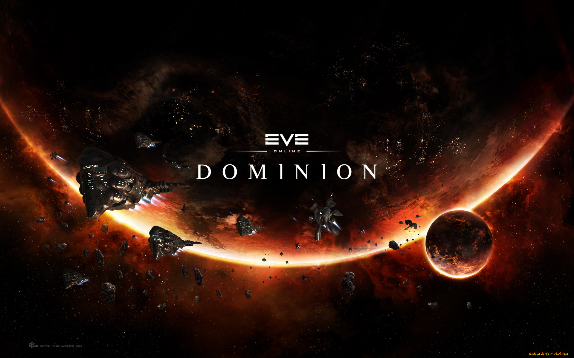 eve, online, dominion, видео, игры