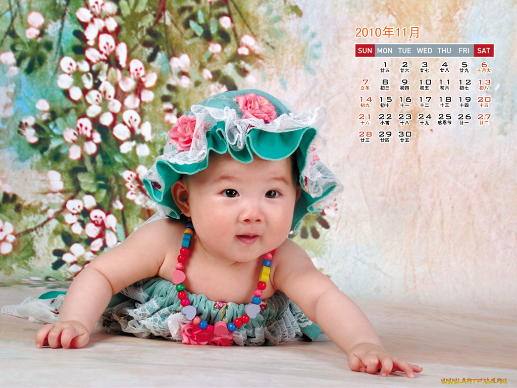 календари, дети