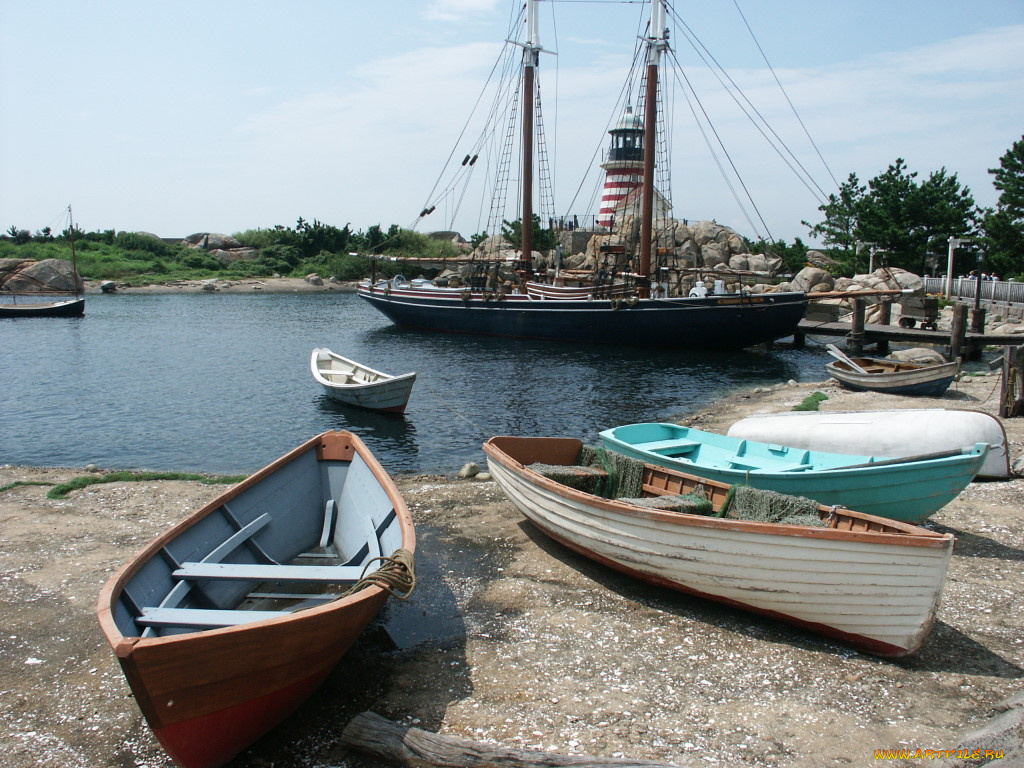 корабли, разные, вместе