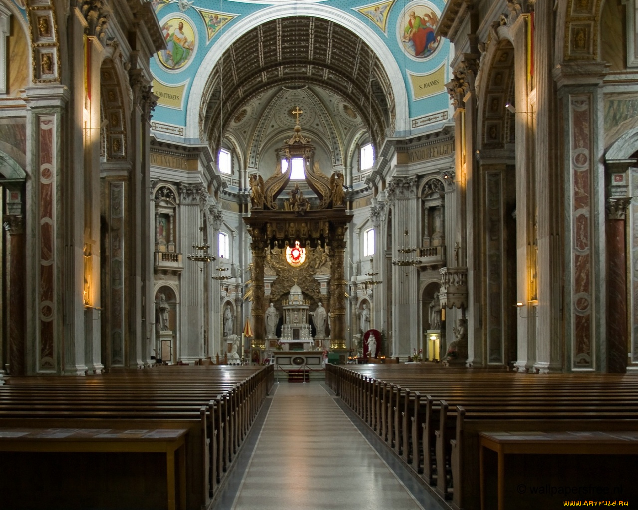 интерьер, убранство, роспись, храма