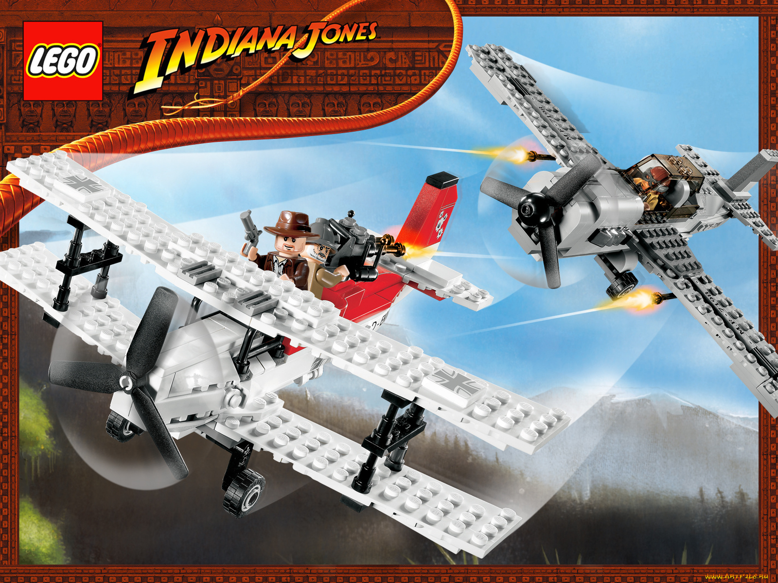 видео, игры, lego, indiana, jones, the, original, adventures