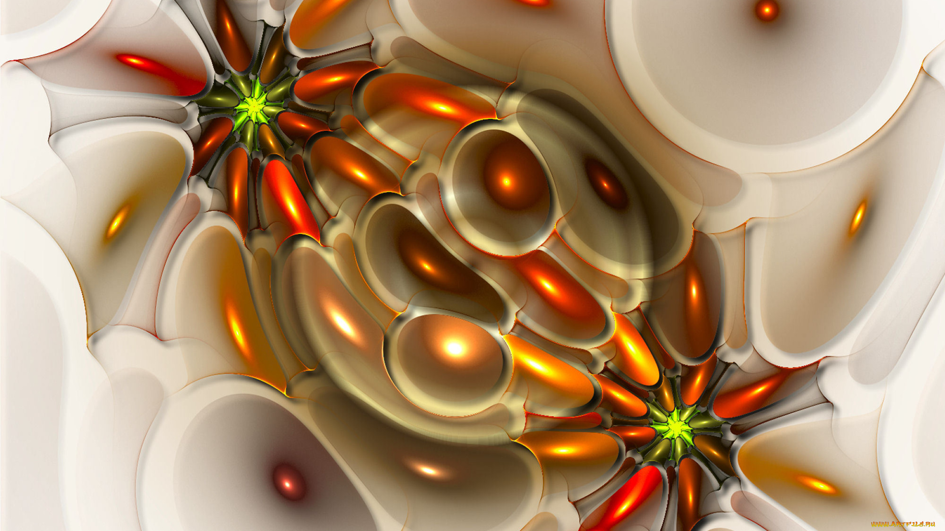 3д, графика, fractal, фракталы, фон, абстракция