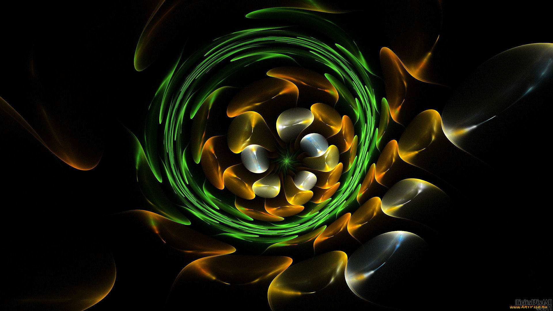 3д, графика, fractal, фракталы, фрактал