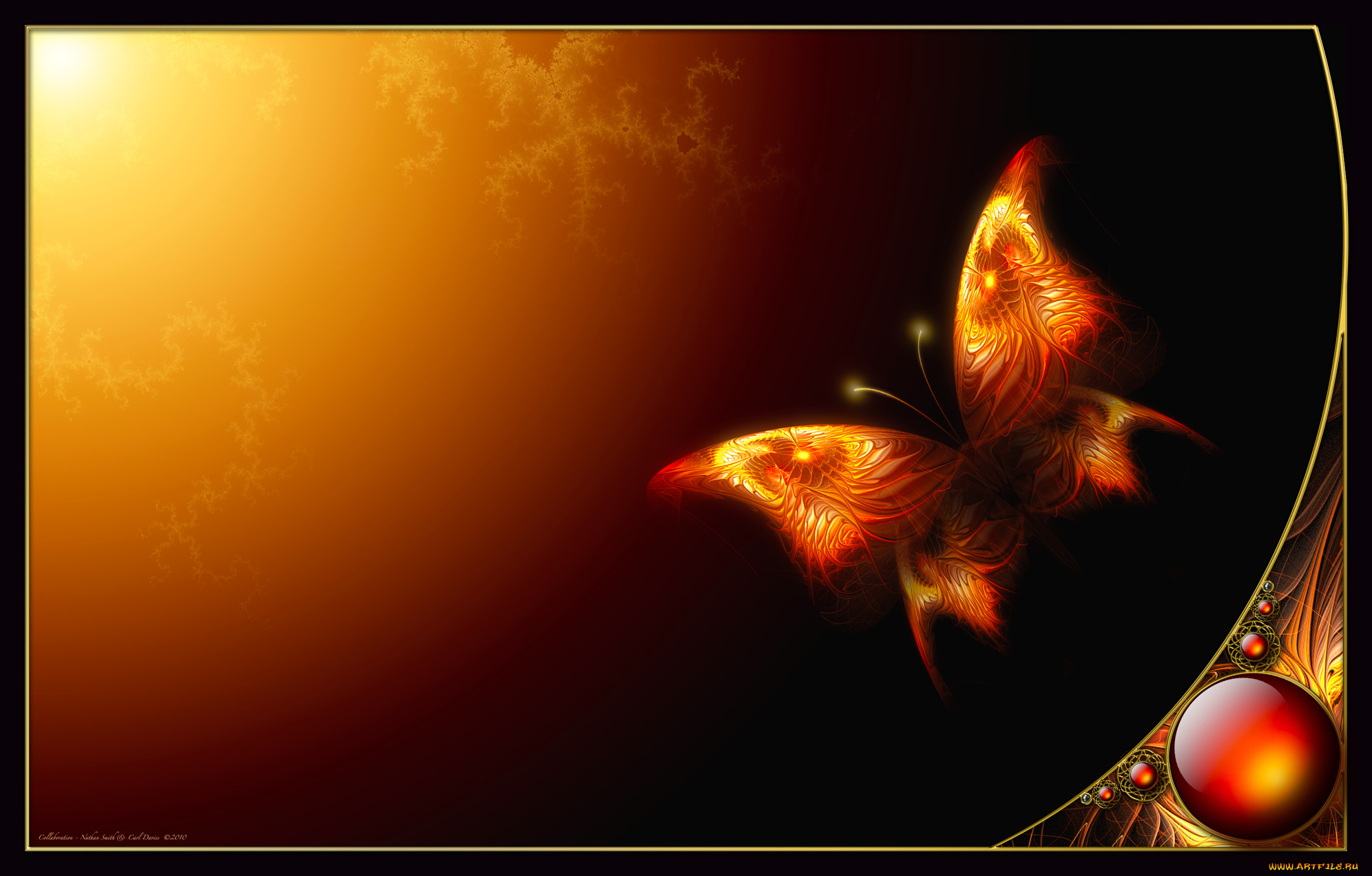 3д, графика, animals, животные, фон, бабочка