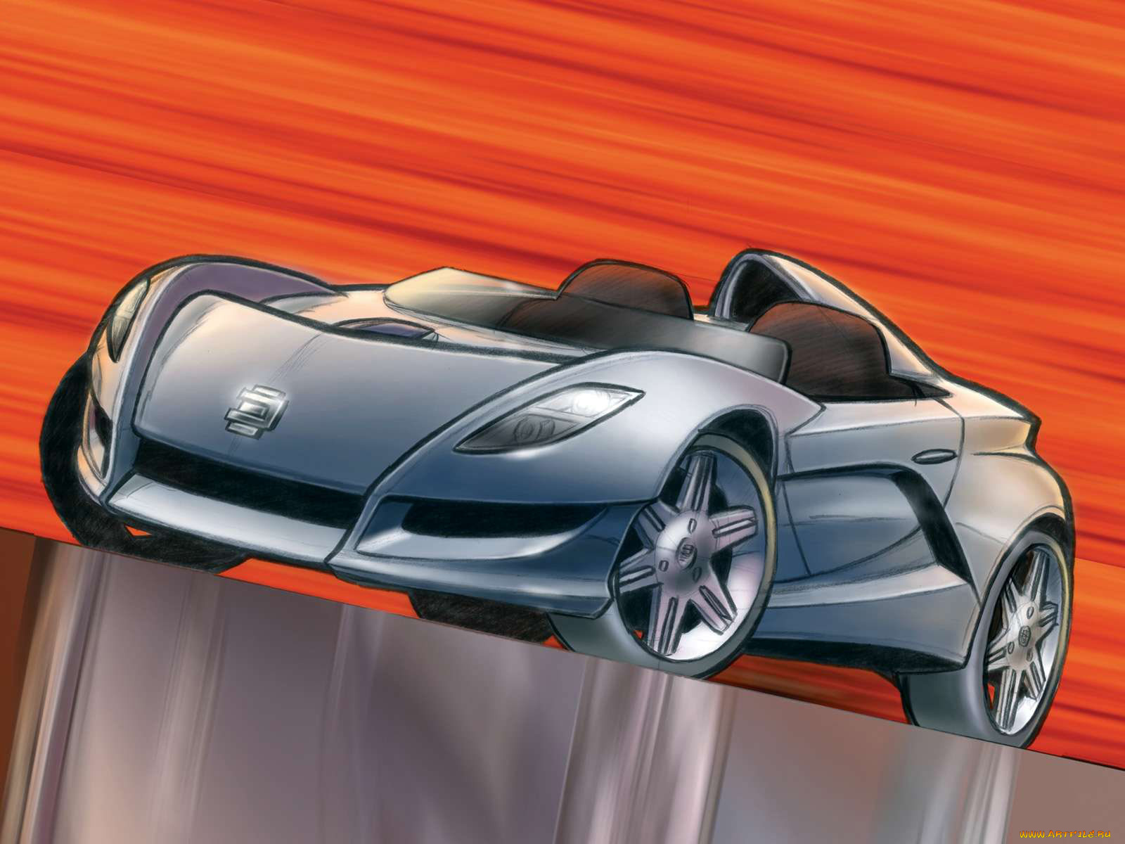 рисованные, авто, мото, edag