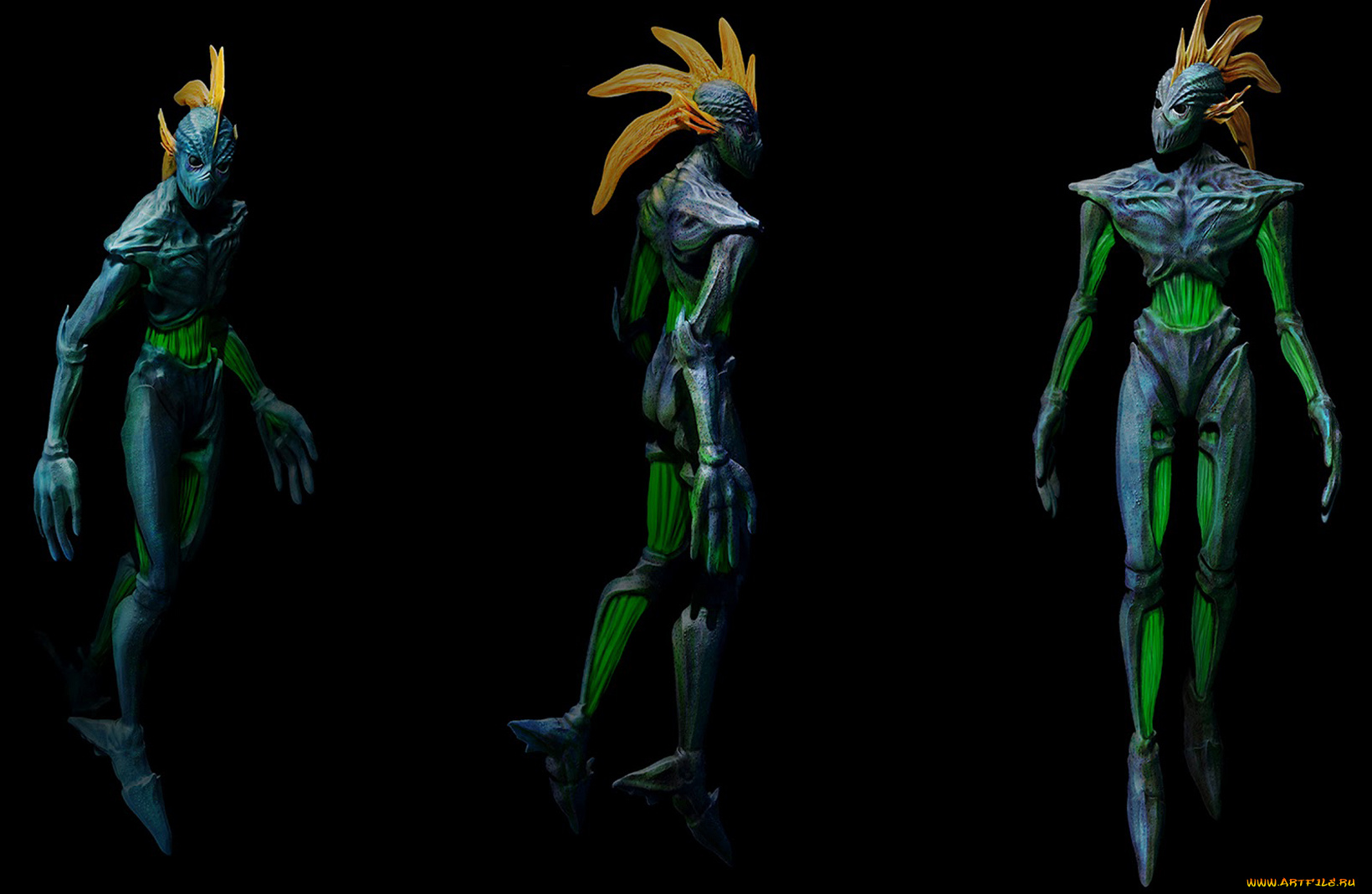 3д, графика, creatures, существа