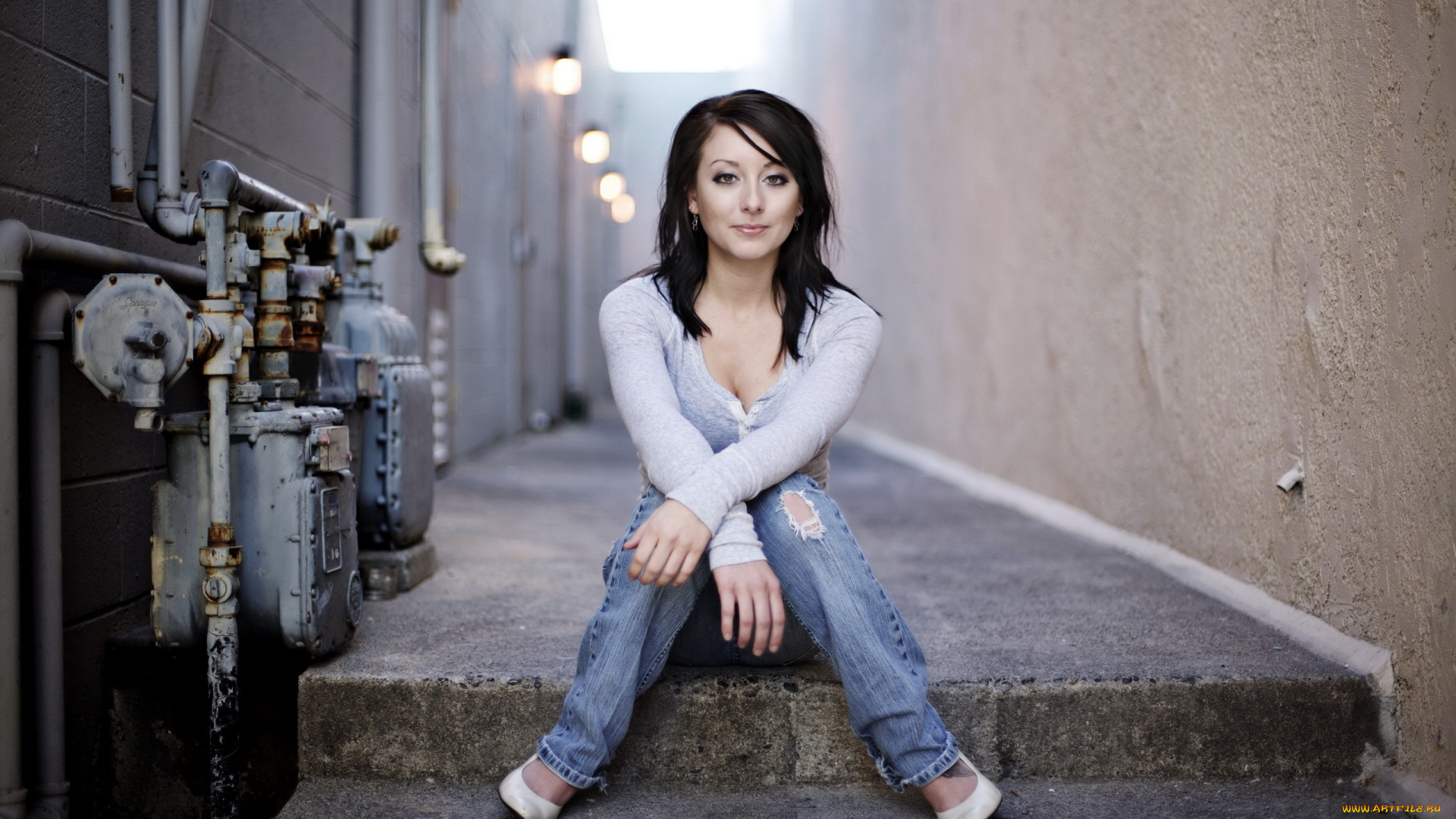 -Unsort, Брюнетки, Шатенки, девушки, unsort, брюнетки, шатенки, джинсы