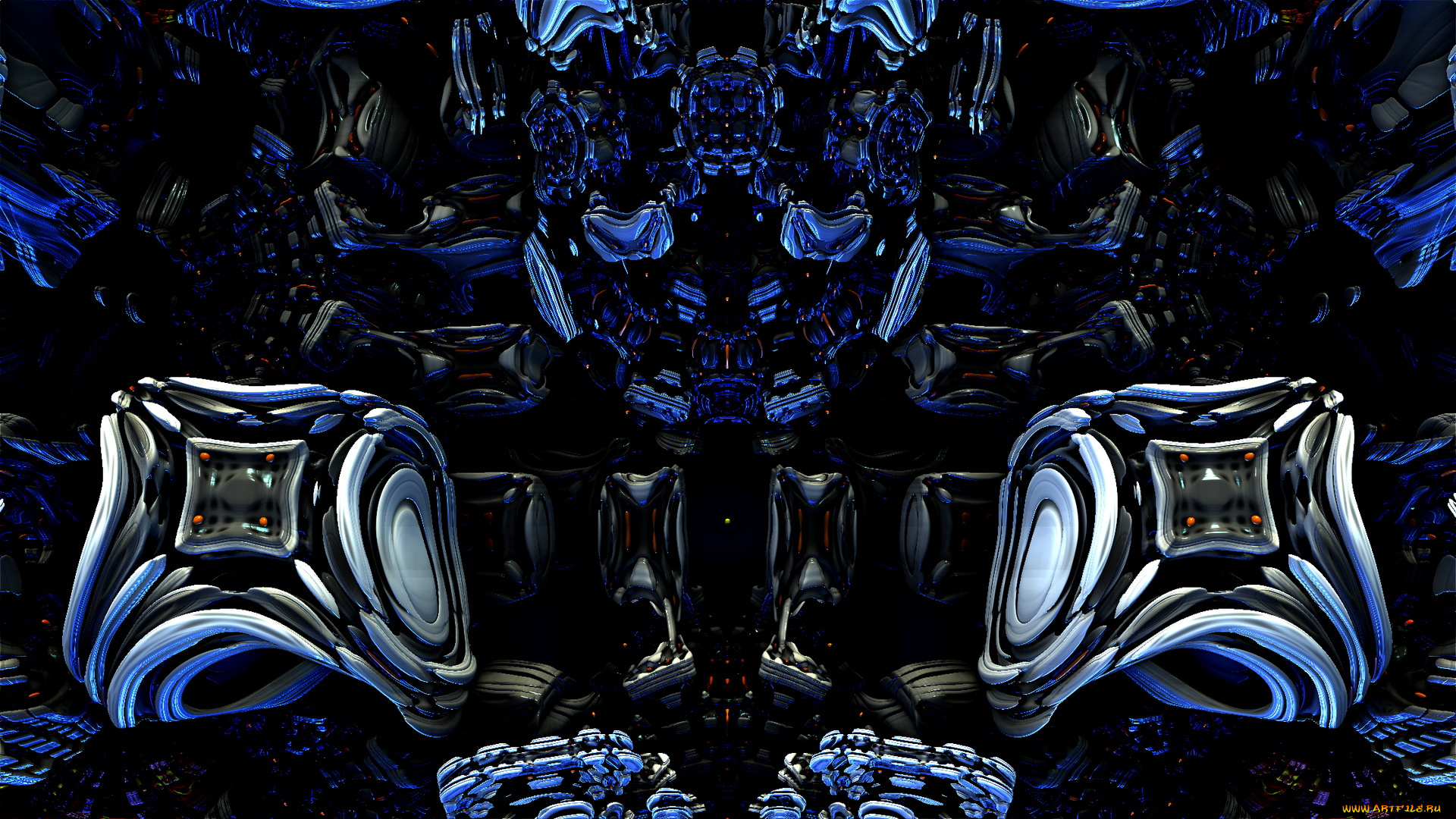 3д, графика, fractal, фракталы, узор