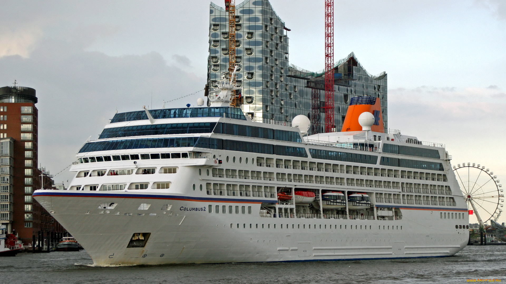 columbus, корабли, лайнеры, круиз, море