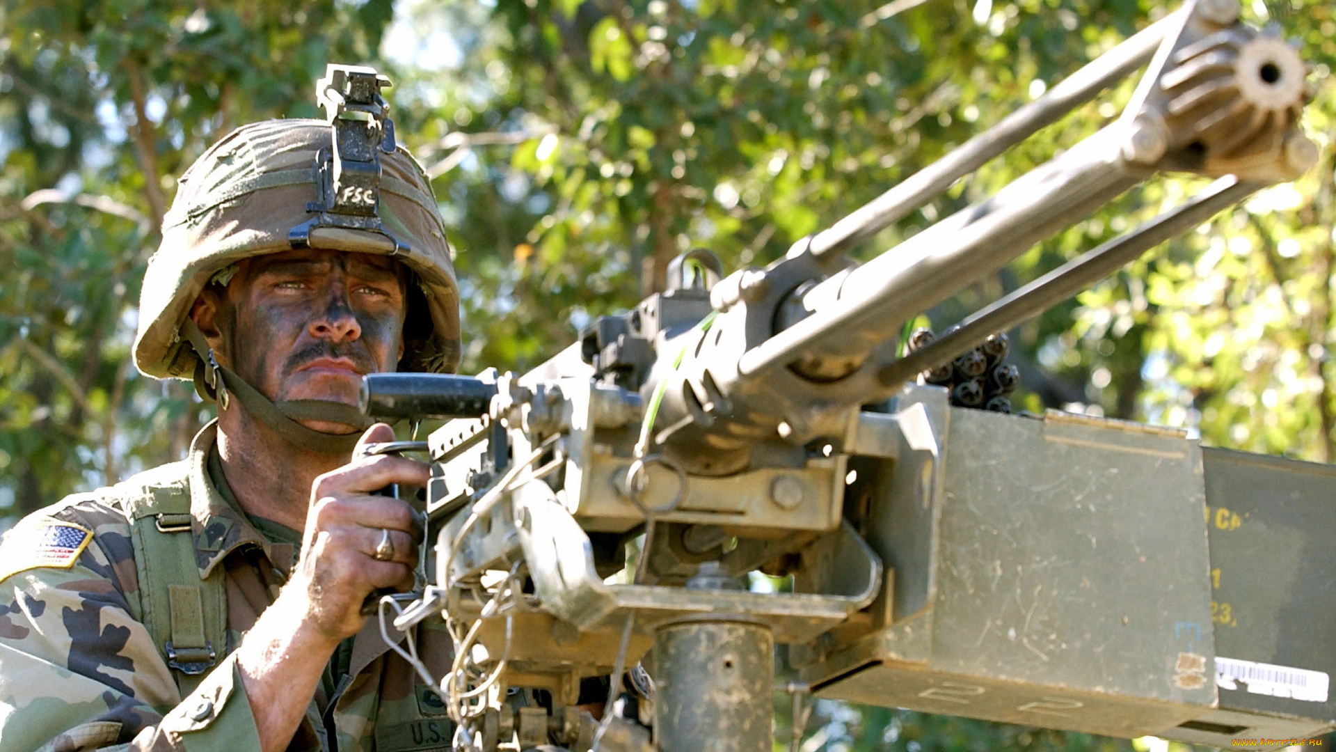 оружие, армия, спецназ, пулемёт, солдат