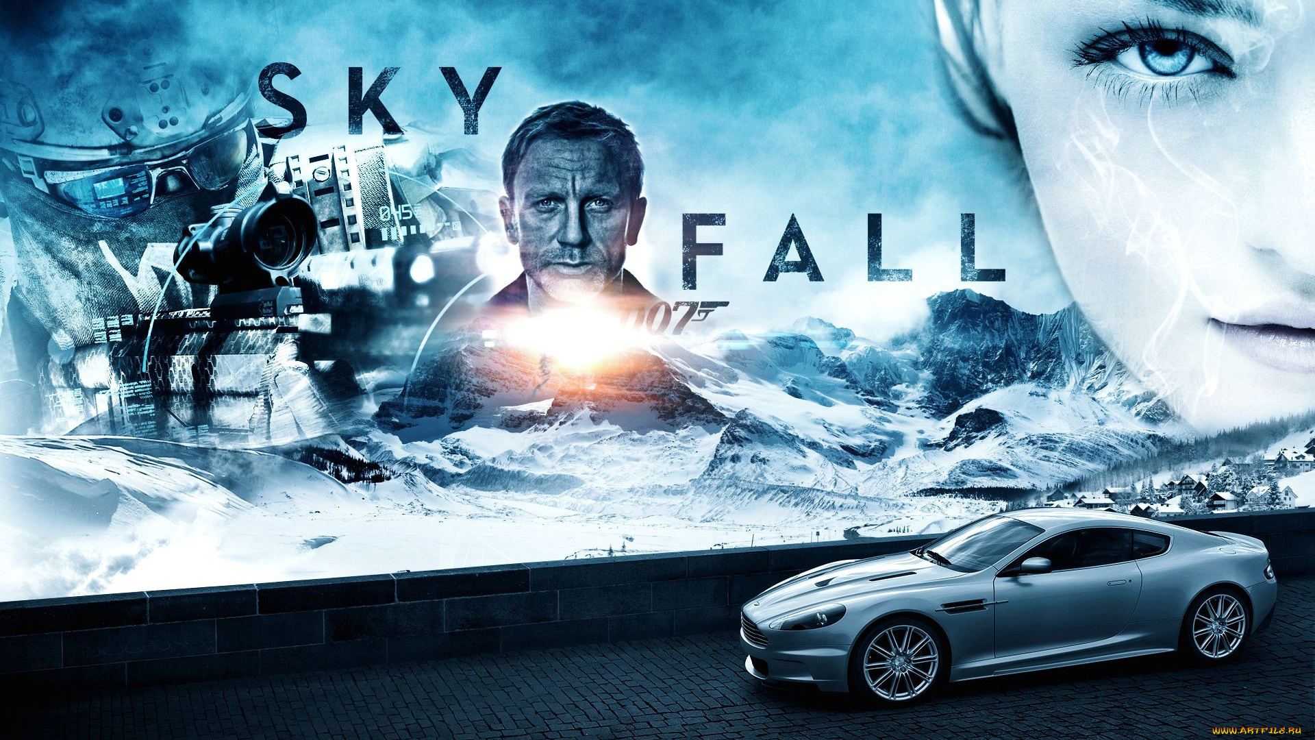 skyfall, кино, фильмы, 007, координаты, скайфолл