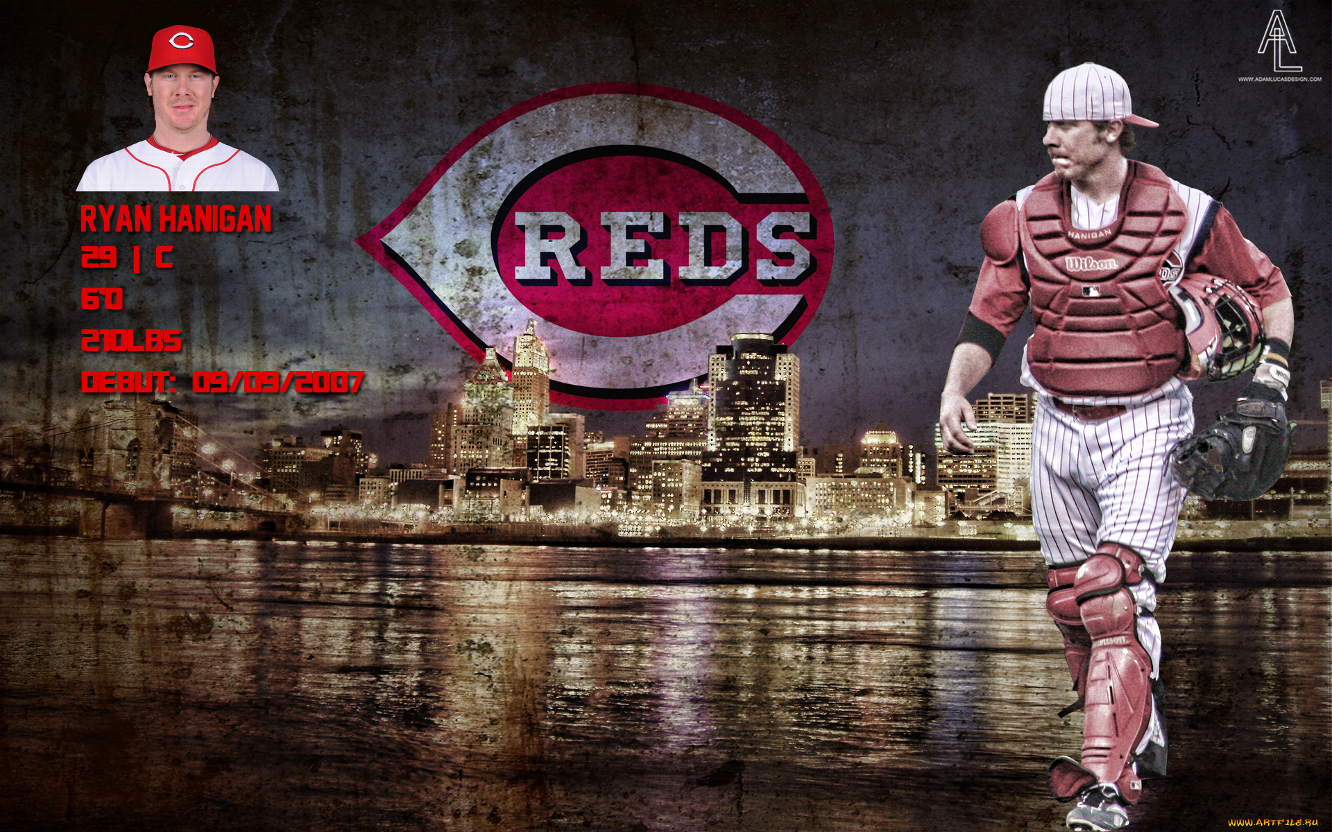 ryan, hanigan, спорт, бейсбол, игрок