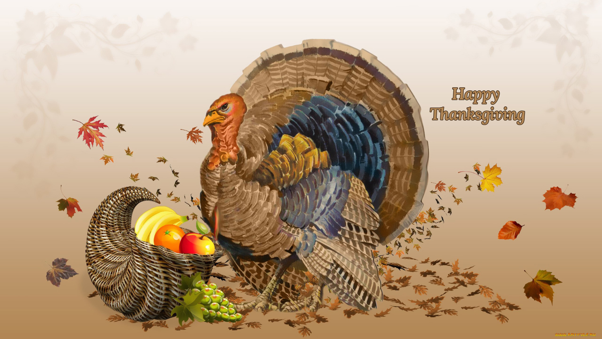 день, благодарения, праздничные