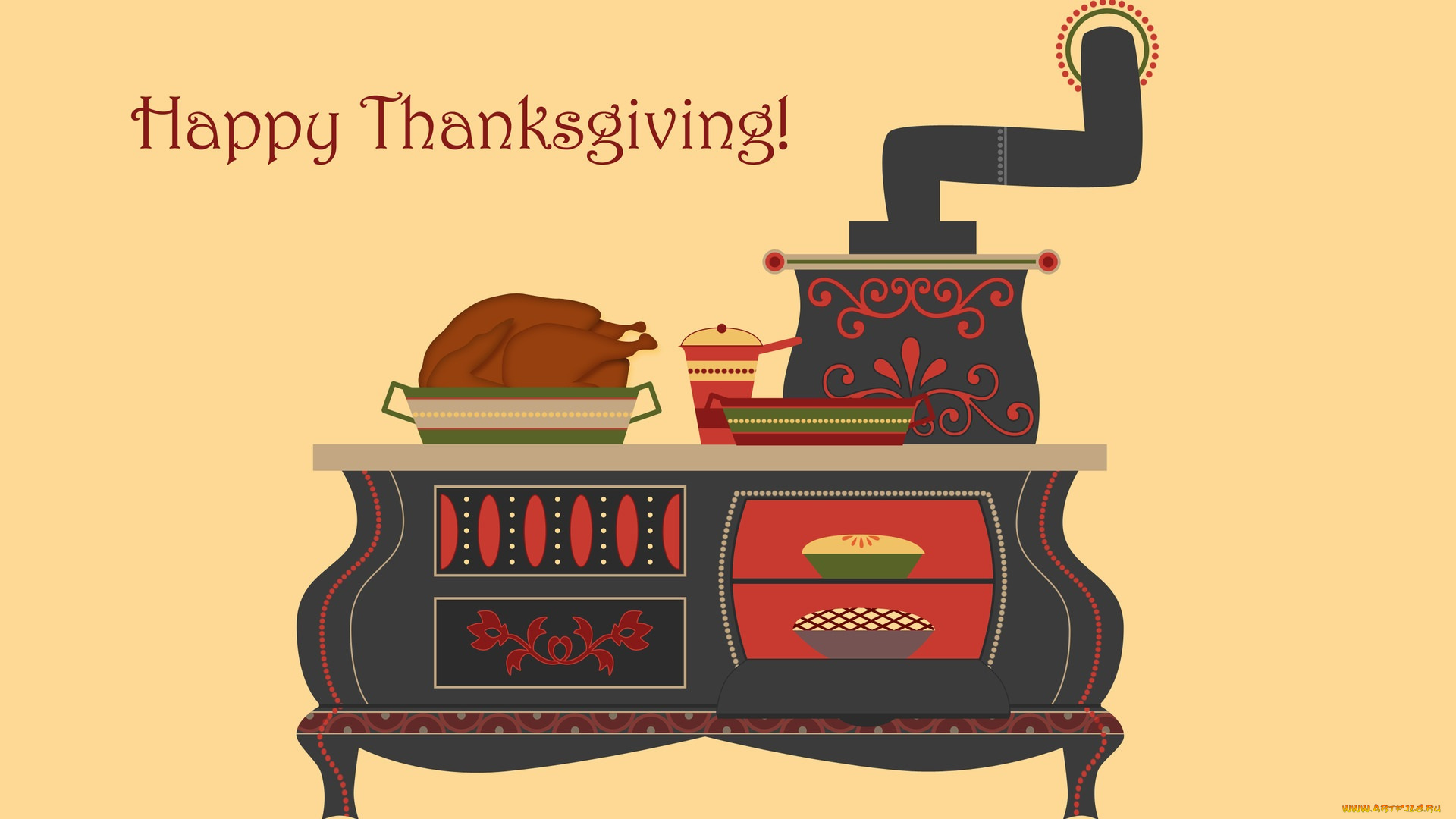день, благодарения, праздничные