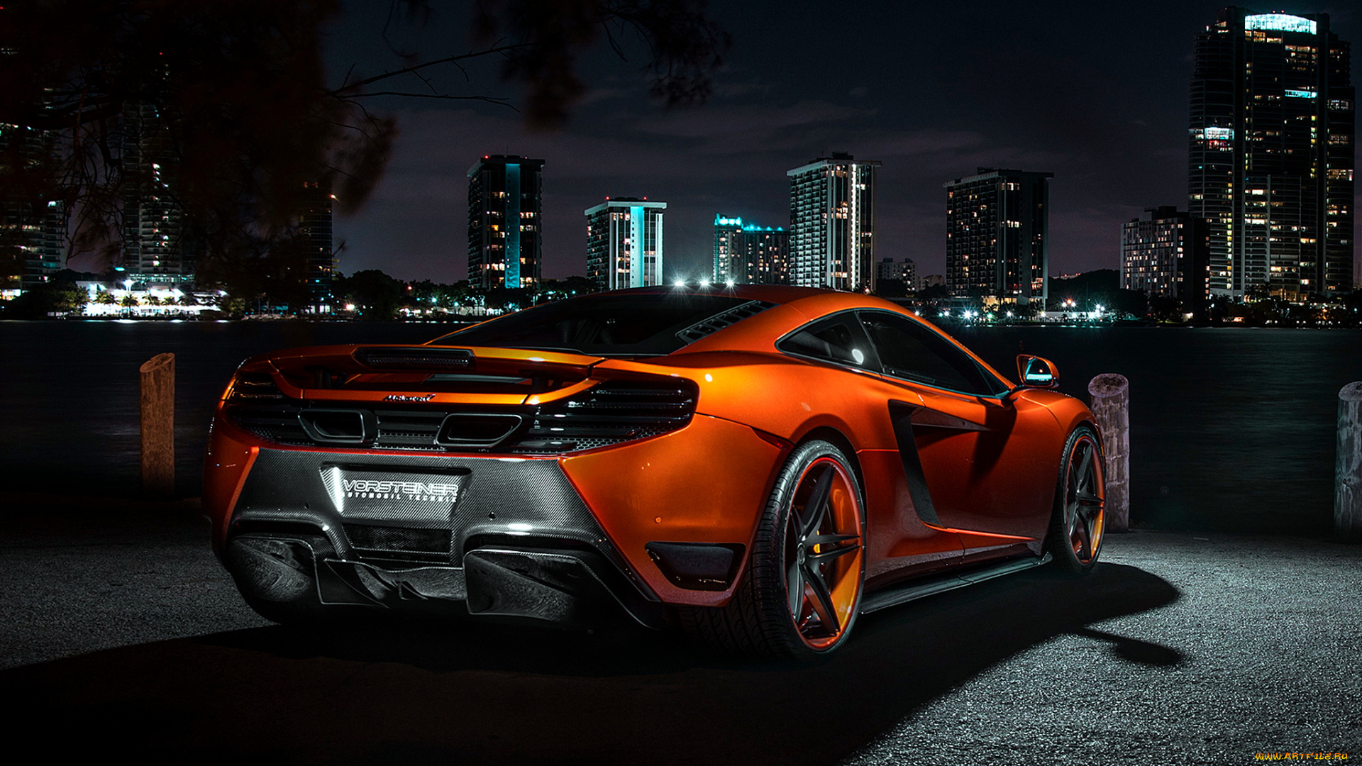 mclaren, mp4-12c, автомобили, mclaren, sport, car, оранжевый