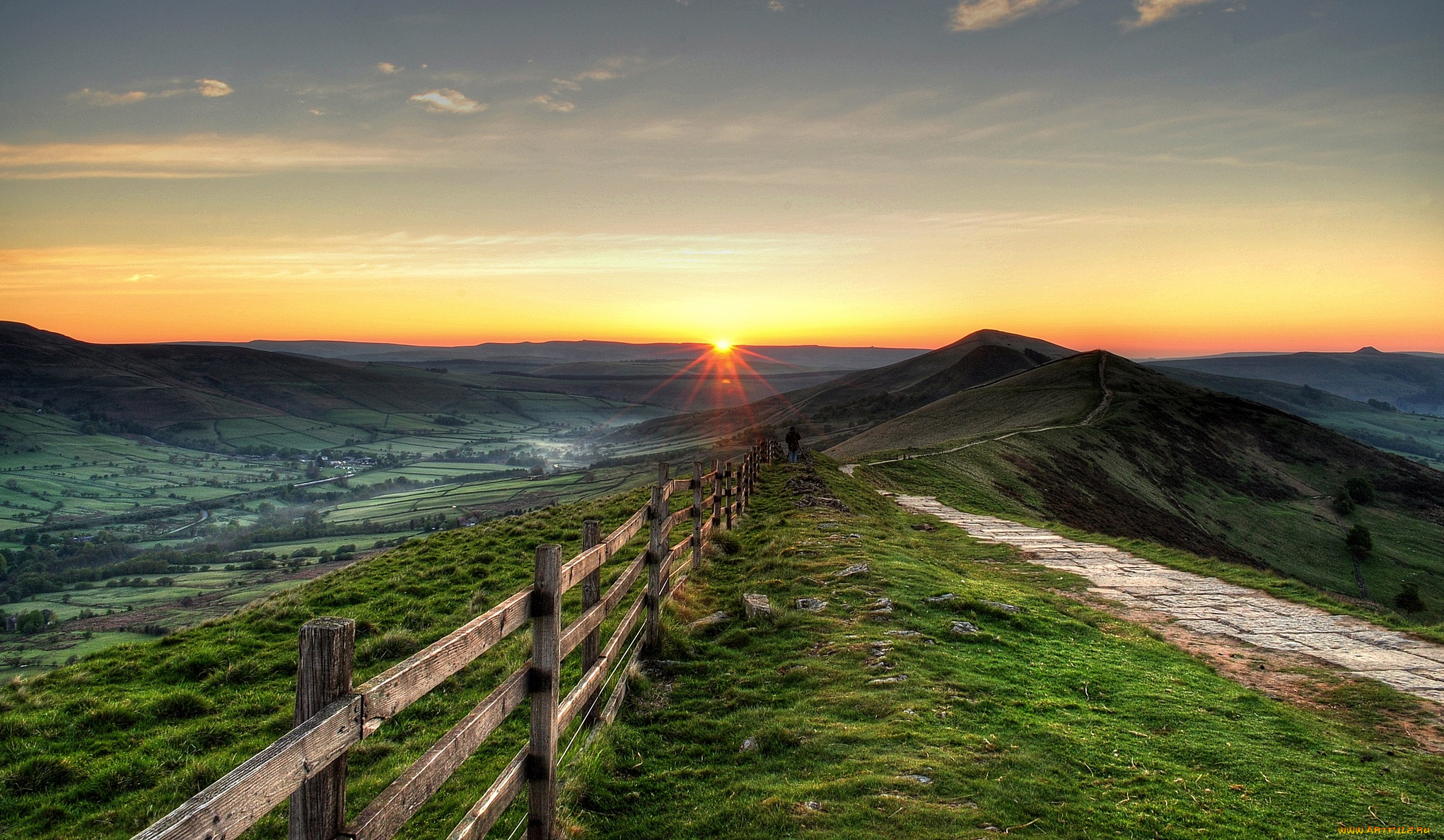 природа, восходы, закаты