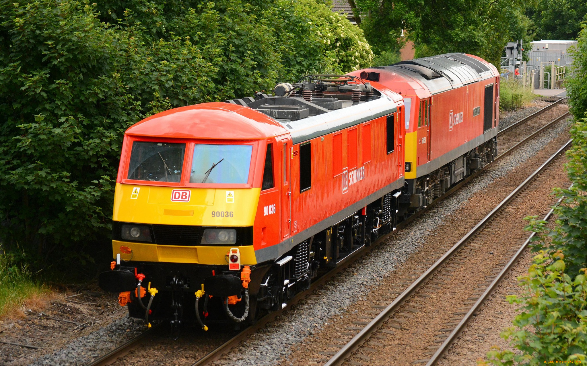 техника, локомотивы, железная, дорога, локомотив, рельсы