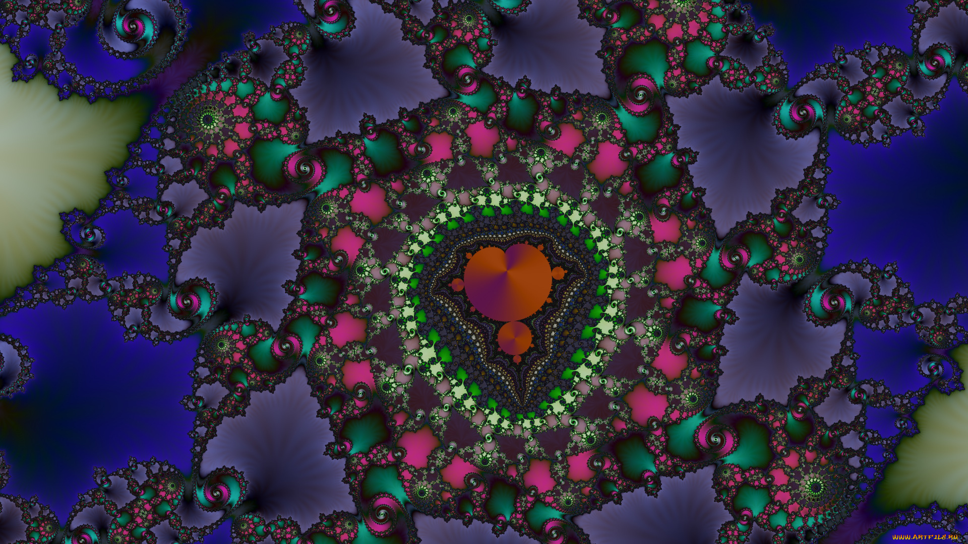 3д, графика, фракталы, , fractal, цвета, фон, узор