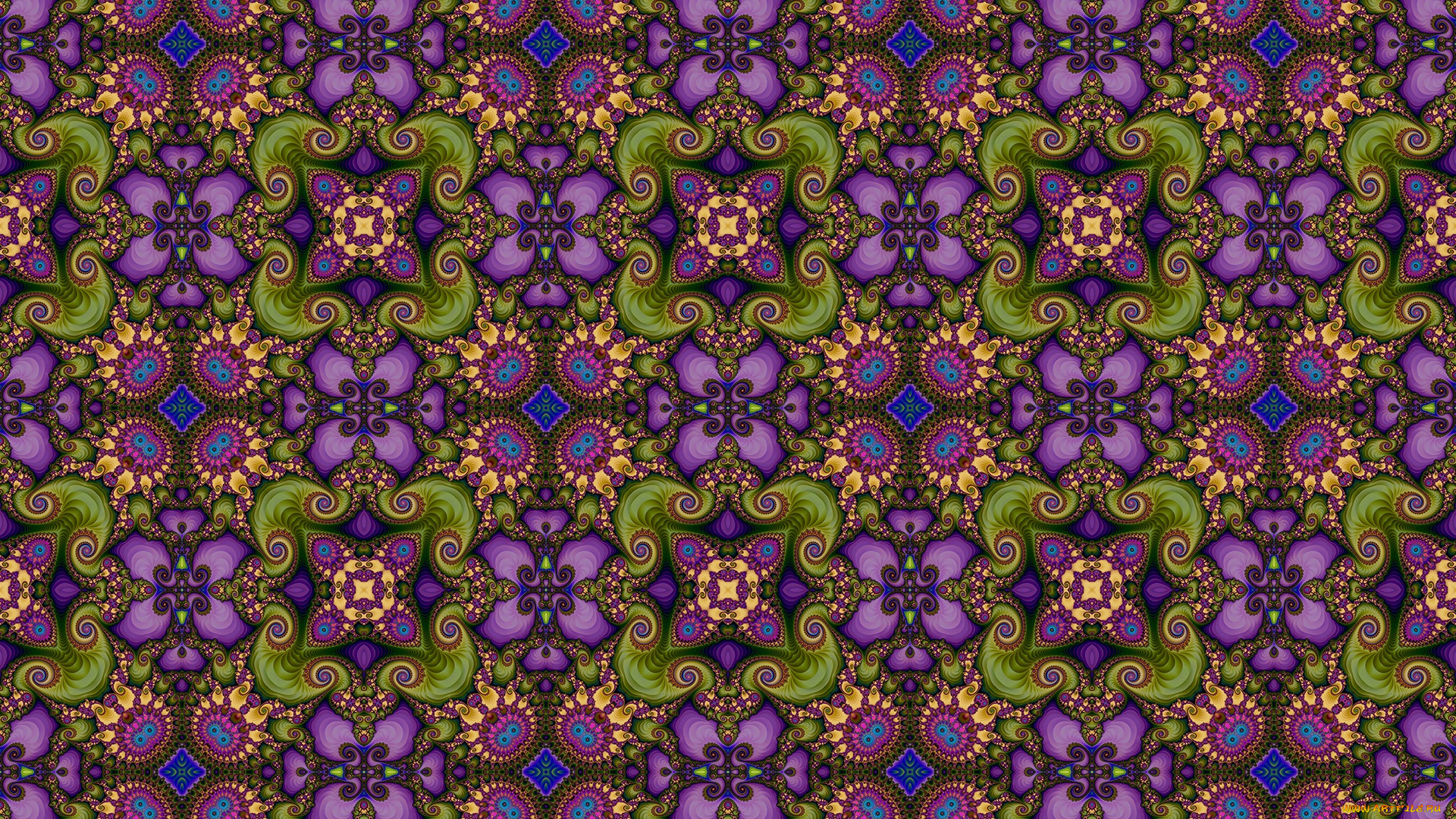 3д, графика, фракталы, , fractal, узор, фон, цвета