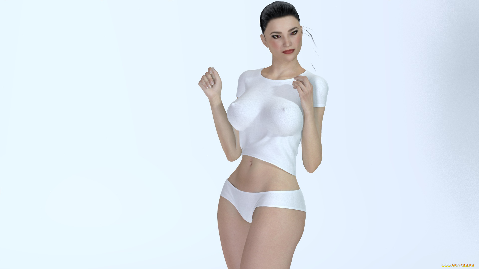 3д, графика, люди, , people, фон, взгляд, девушка